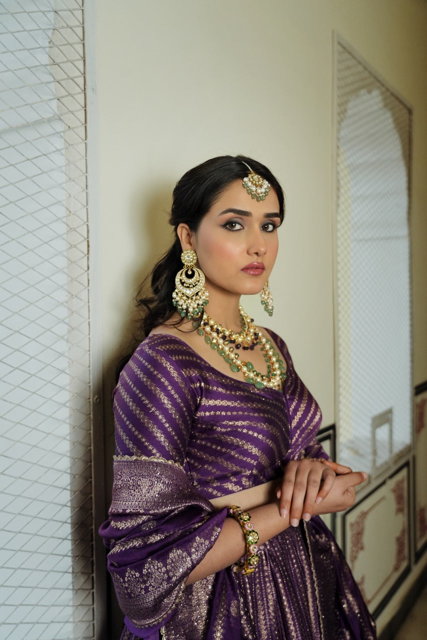 Anupreet Sidhu in Our The Benazir Lehenga