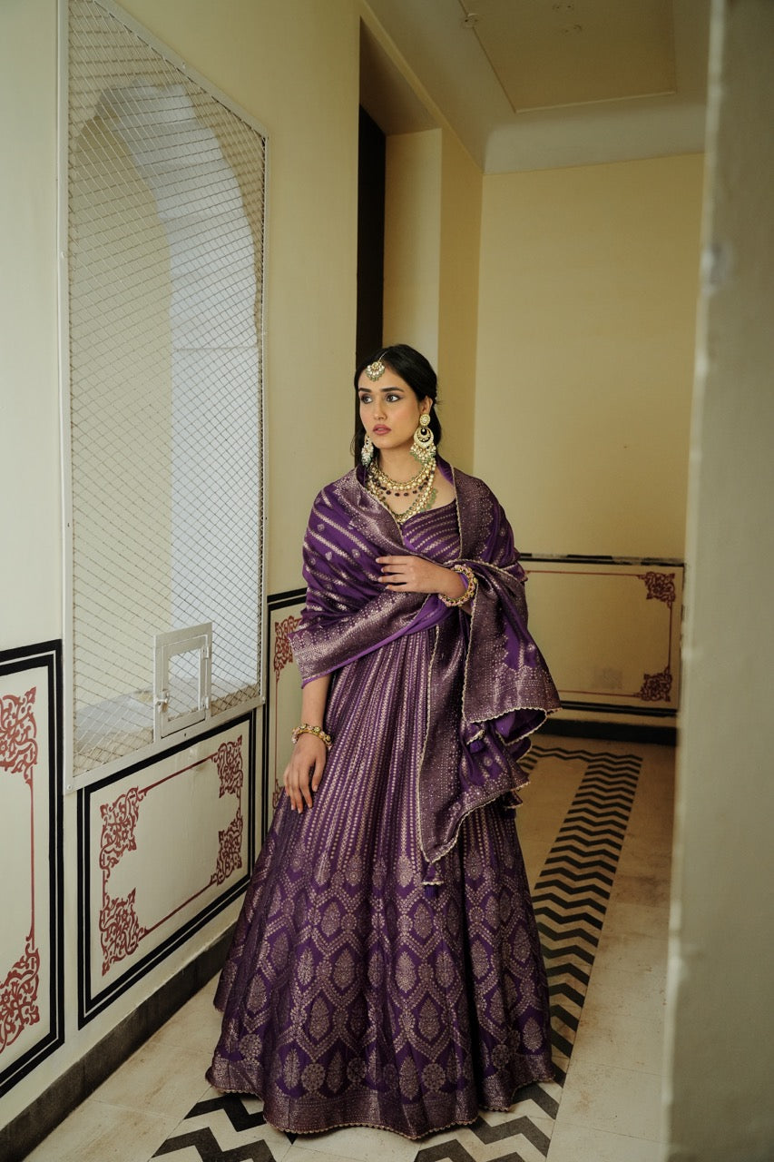 Anupreet Sidhu in Our The Benazir Lehenga