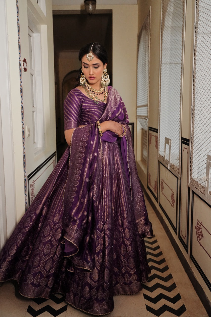 The Benazir lehenga