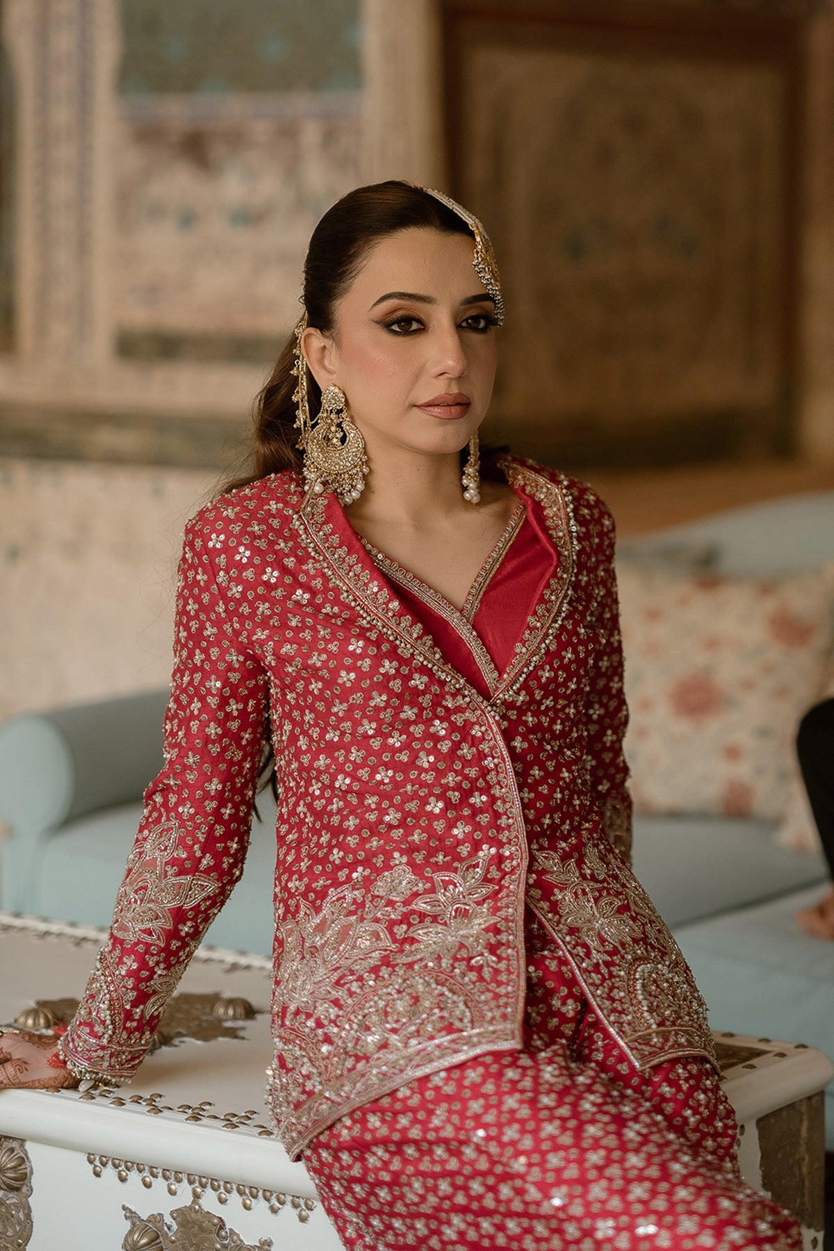 Vinny Dhadly Gill in Milan Pant Suit Set