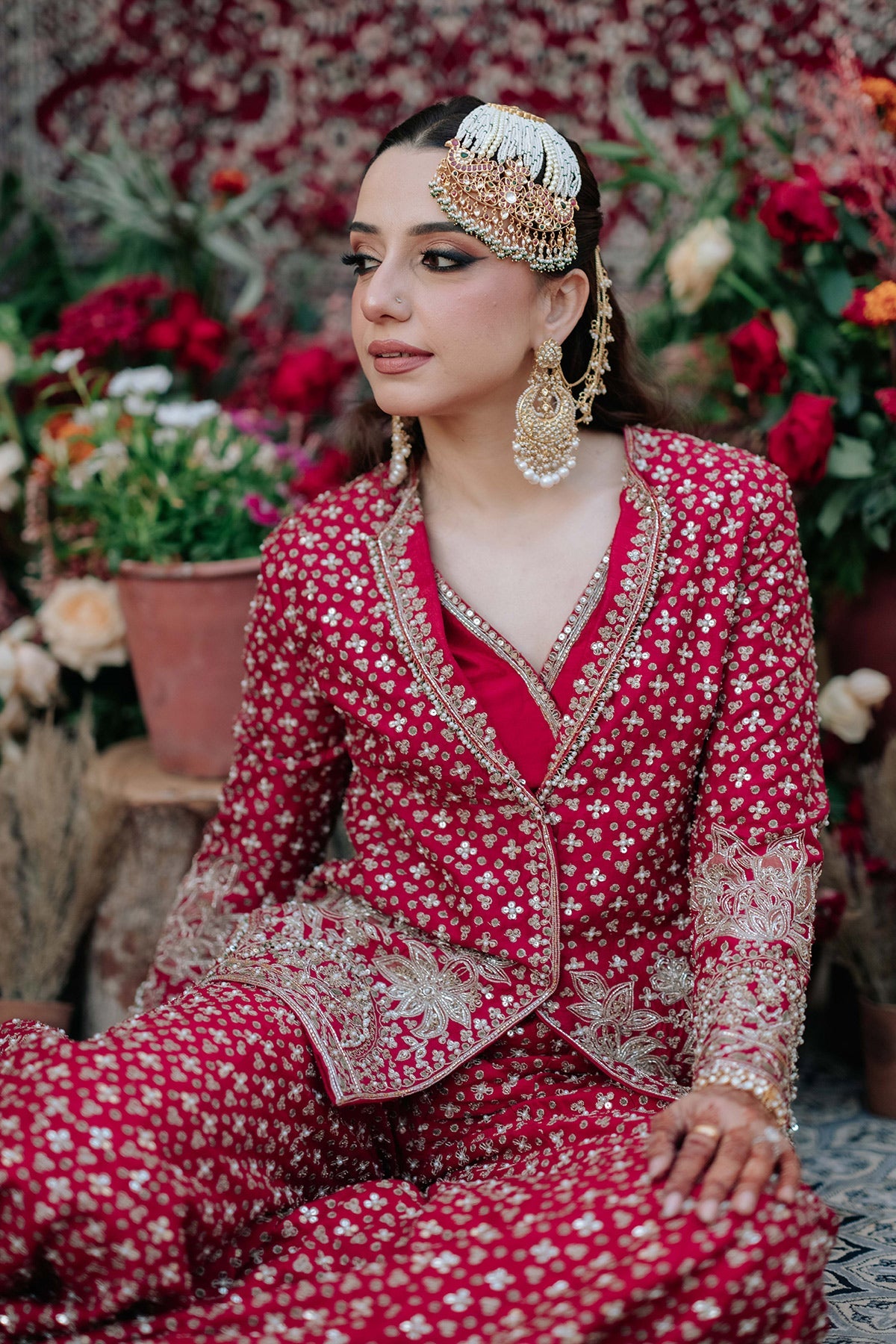 Vinny Dhadly Gill in Milan Pant Suit Set