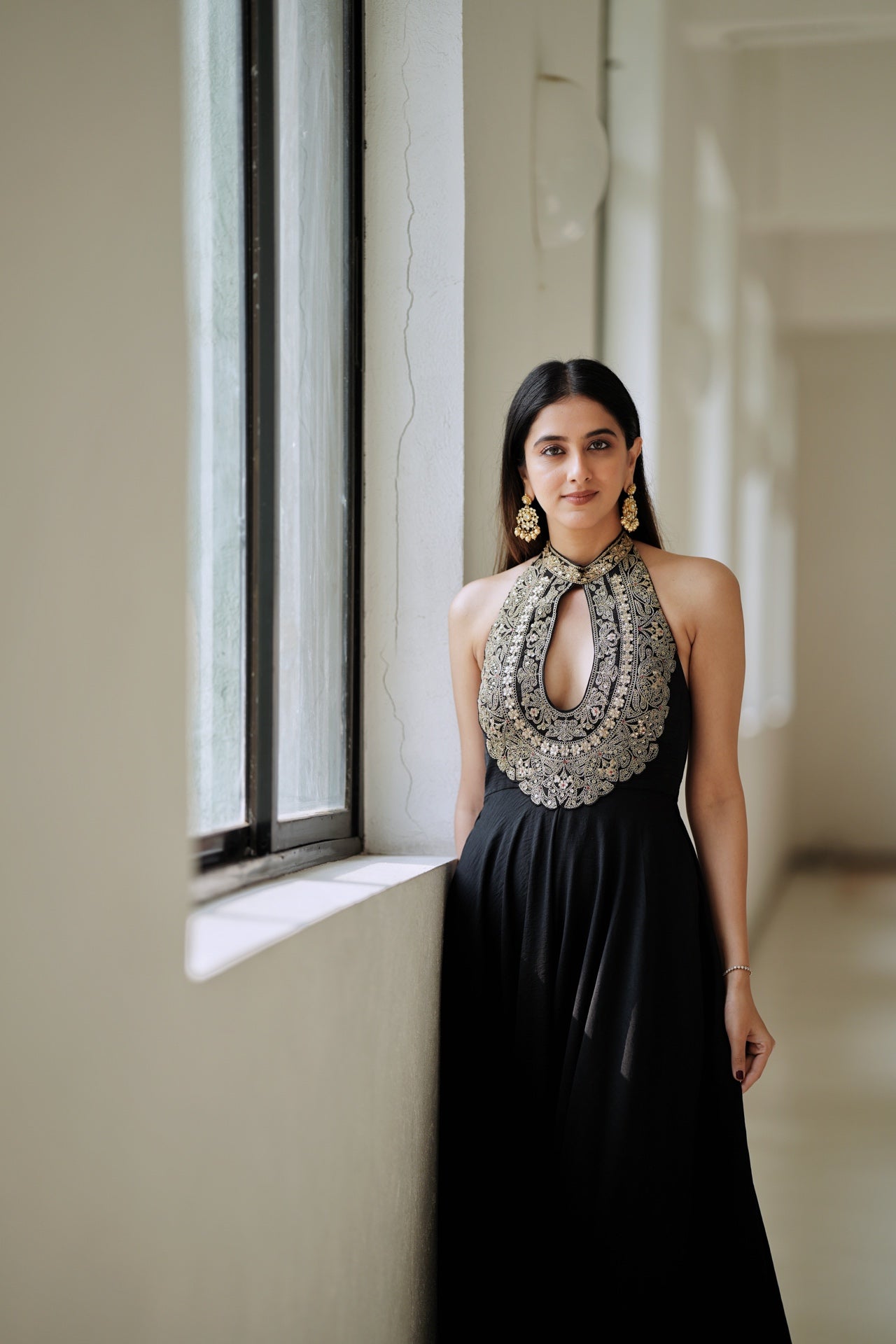 Karishma Mehtain in Golconda Fana gown