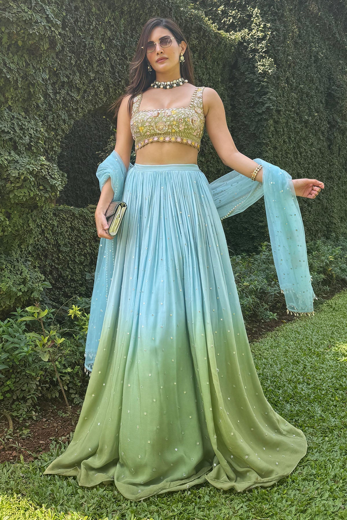 Amayra in Monet Ombre Set