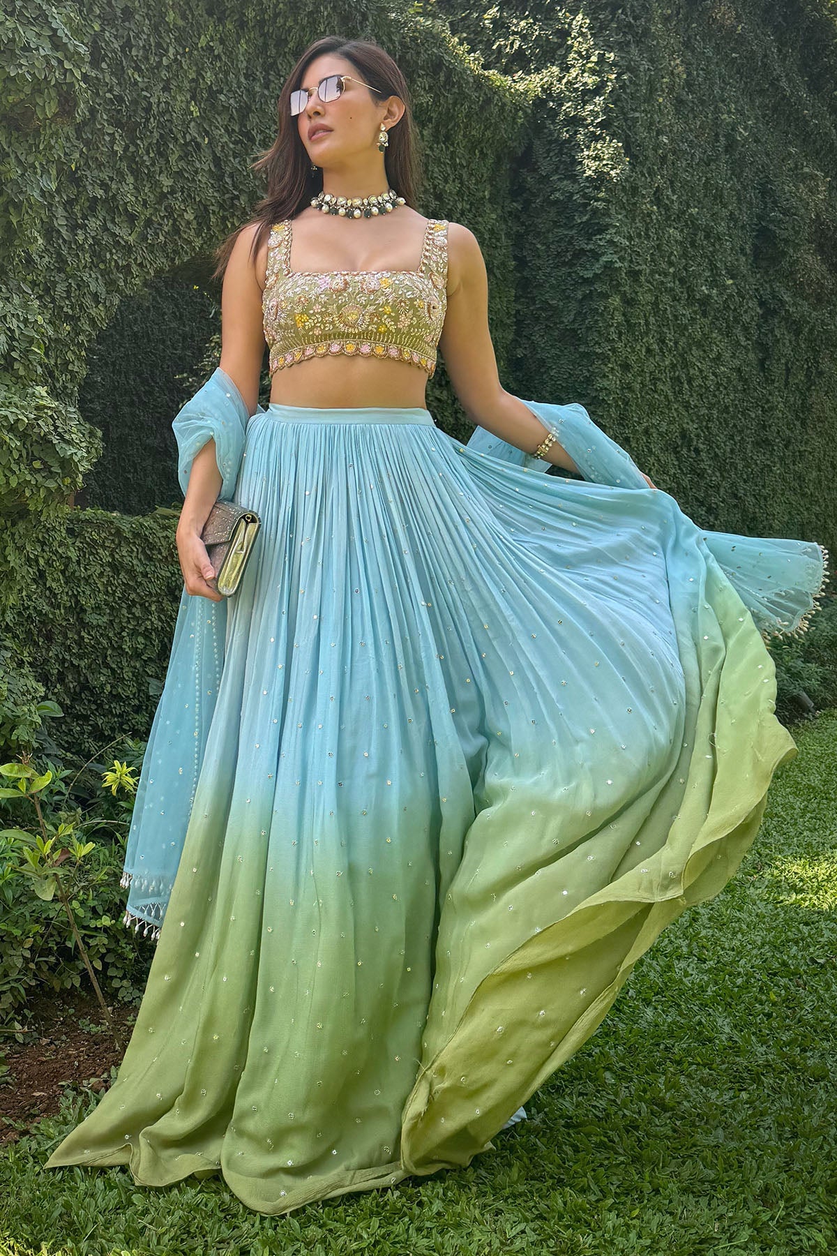 Amayra in Monet Ombre Set