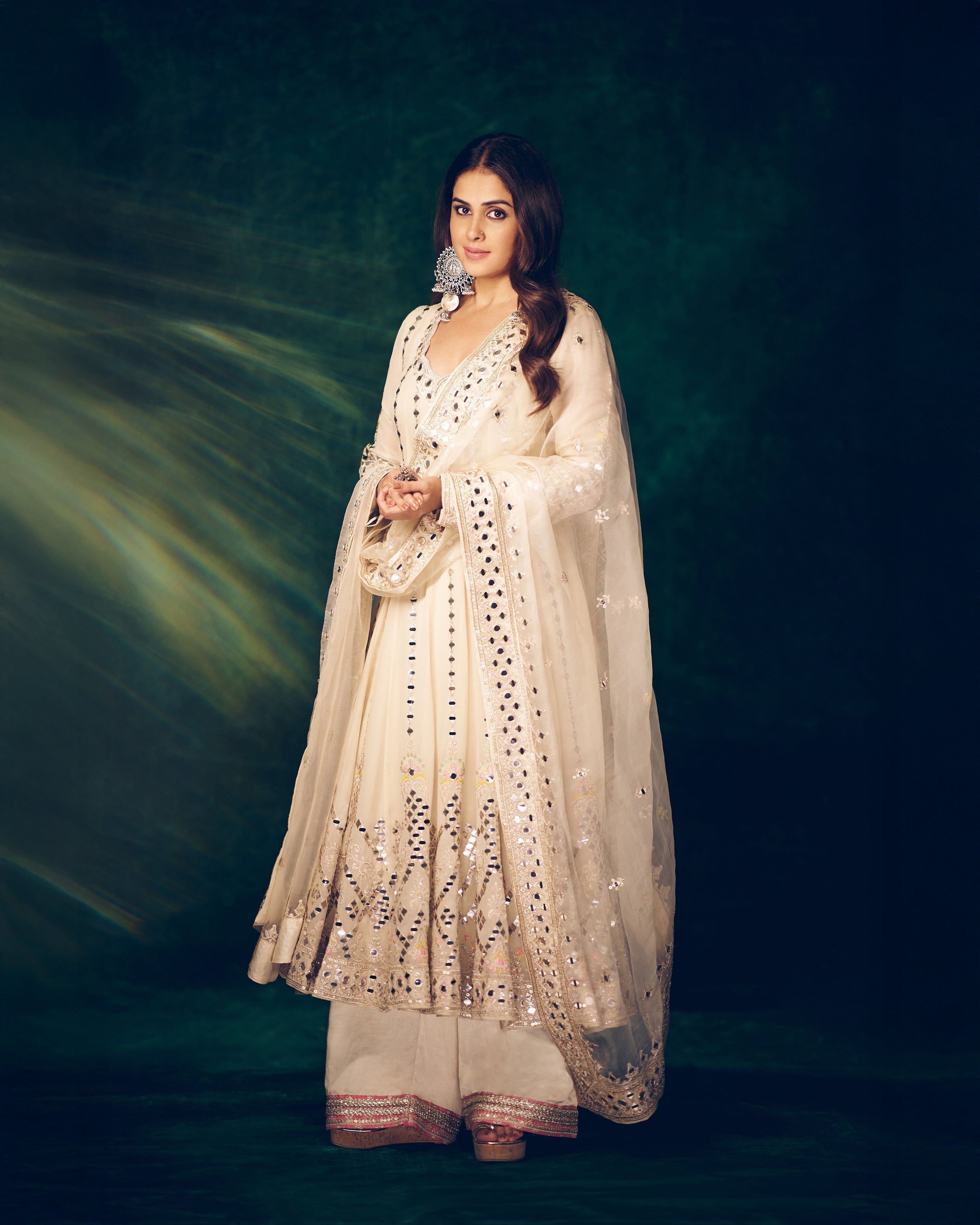 Cheshtha Anarkali Set-Genelia