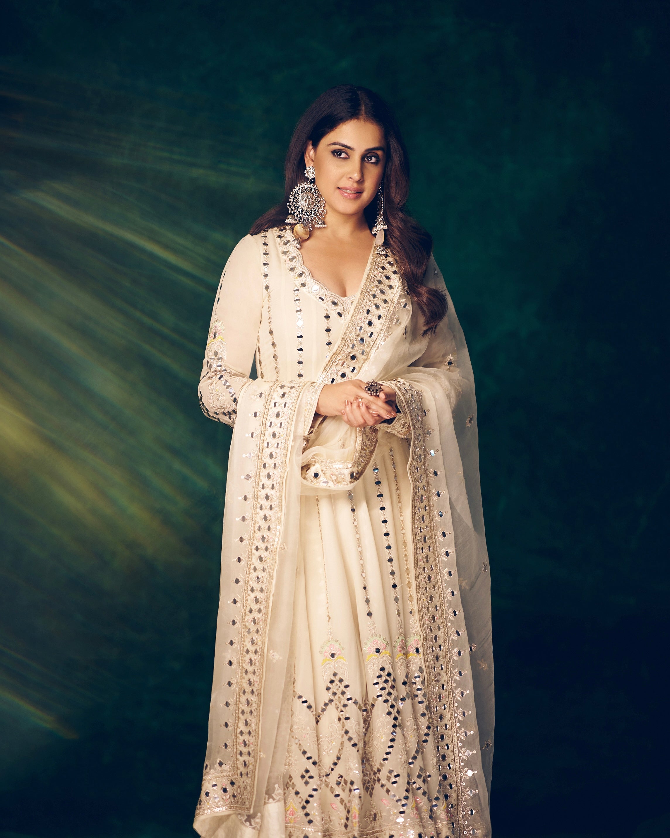 Cheshtha Anarkali Set-Genelia