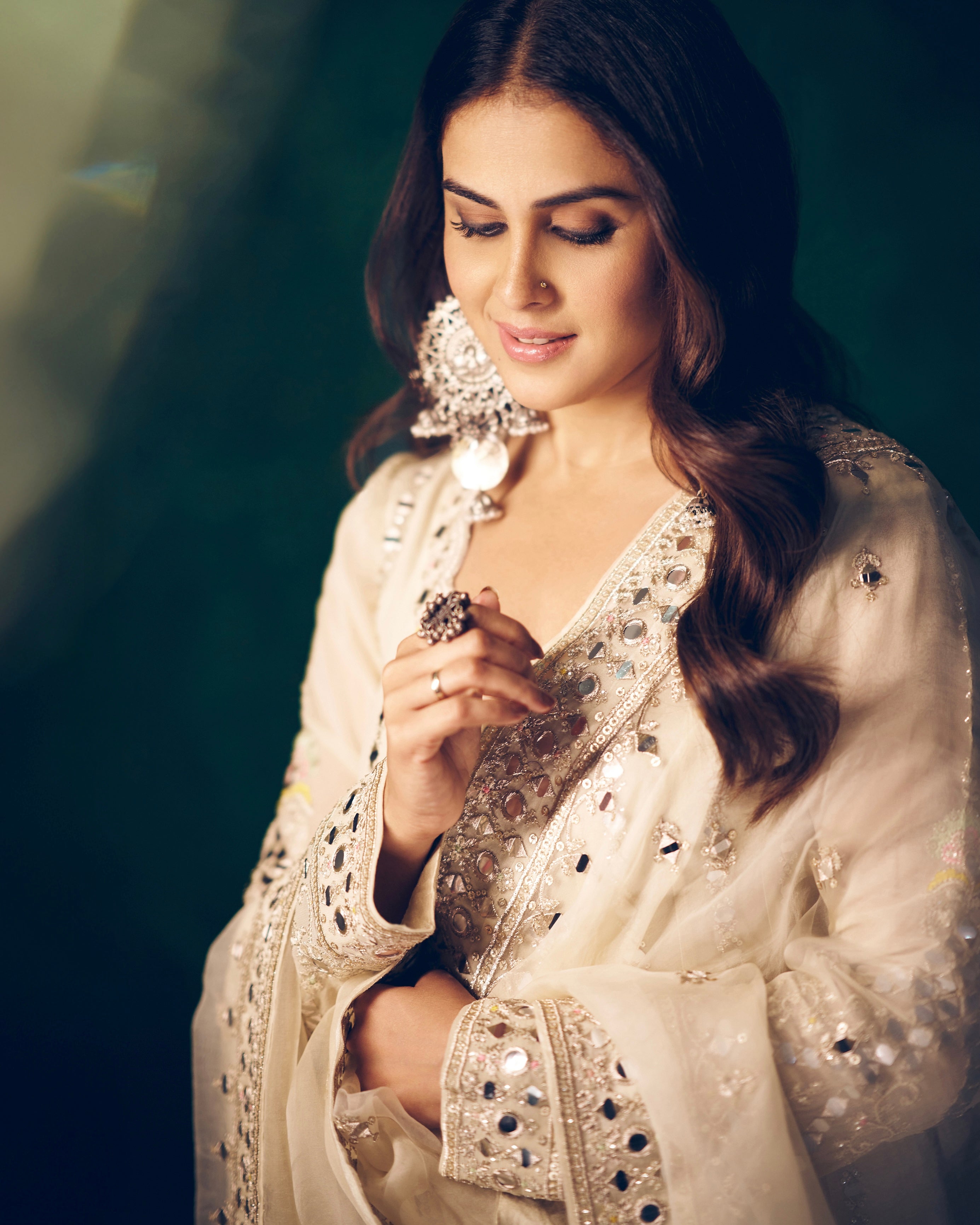 Cheshtha Anarkali Set-Genelia
