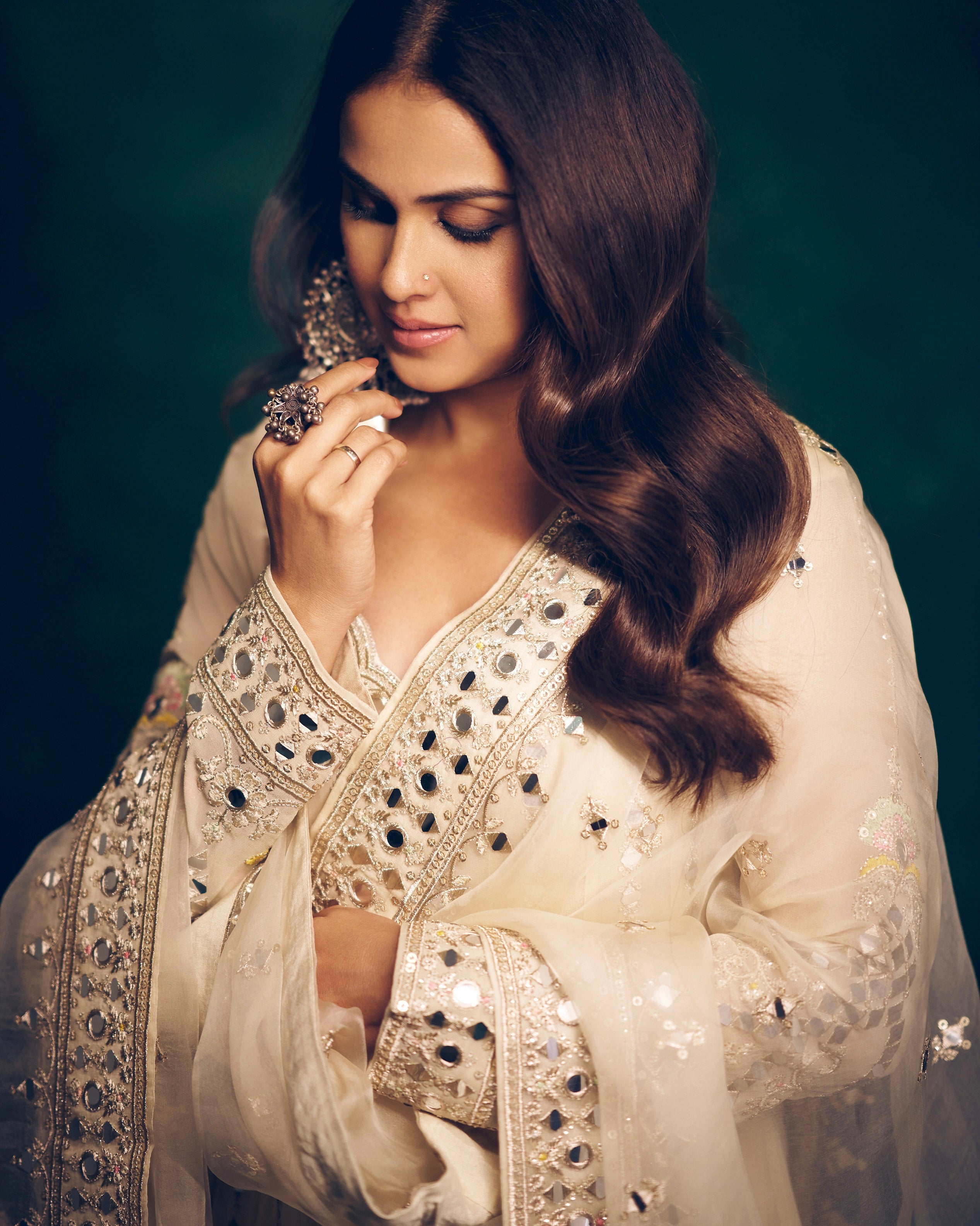 Cheshtha Anarkali Set-Genelia