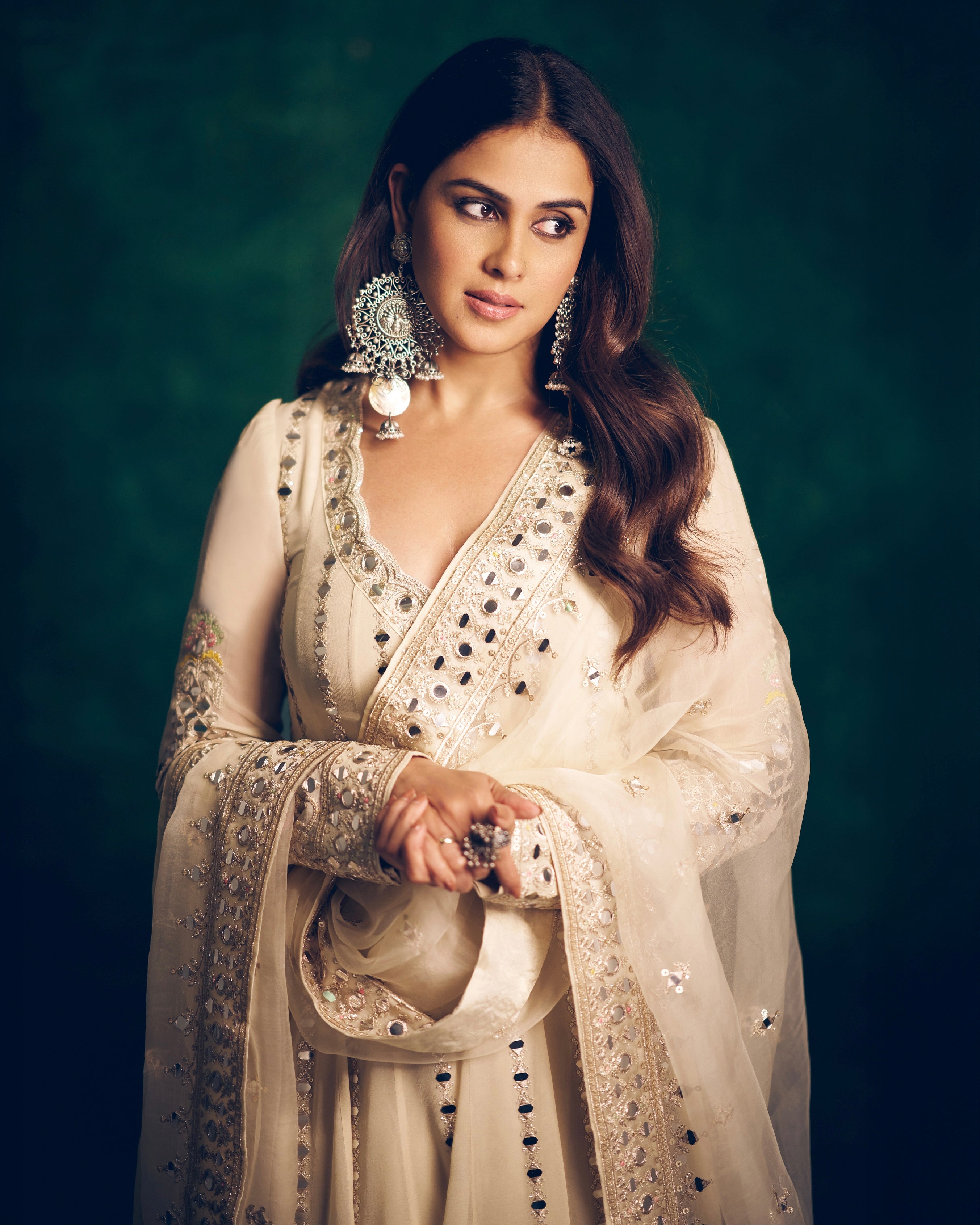 Cheshtha Anarkali Set-Genelia