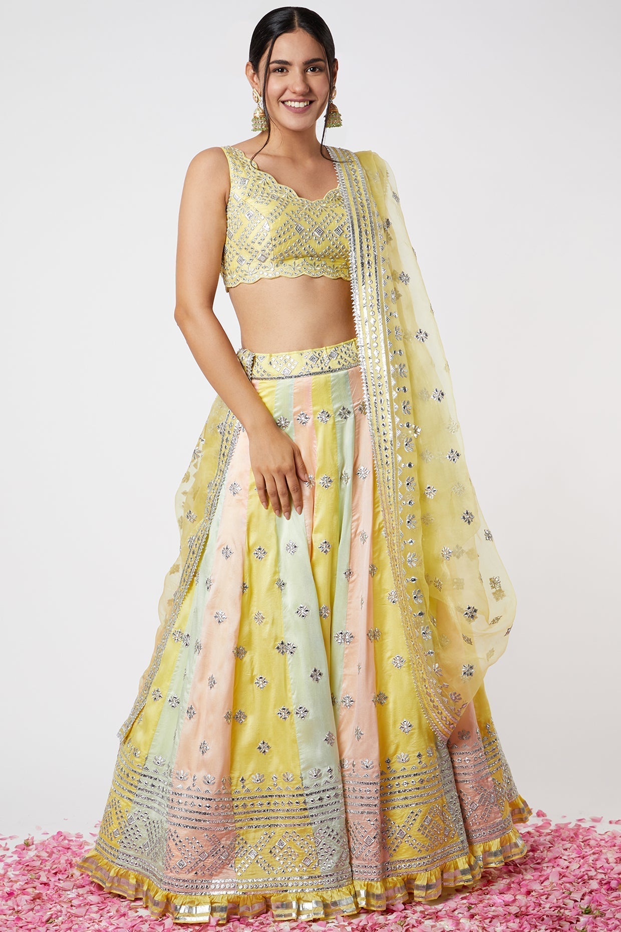 Chand Multi Lehenga Set