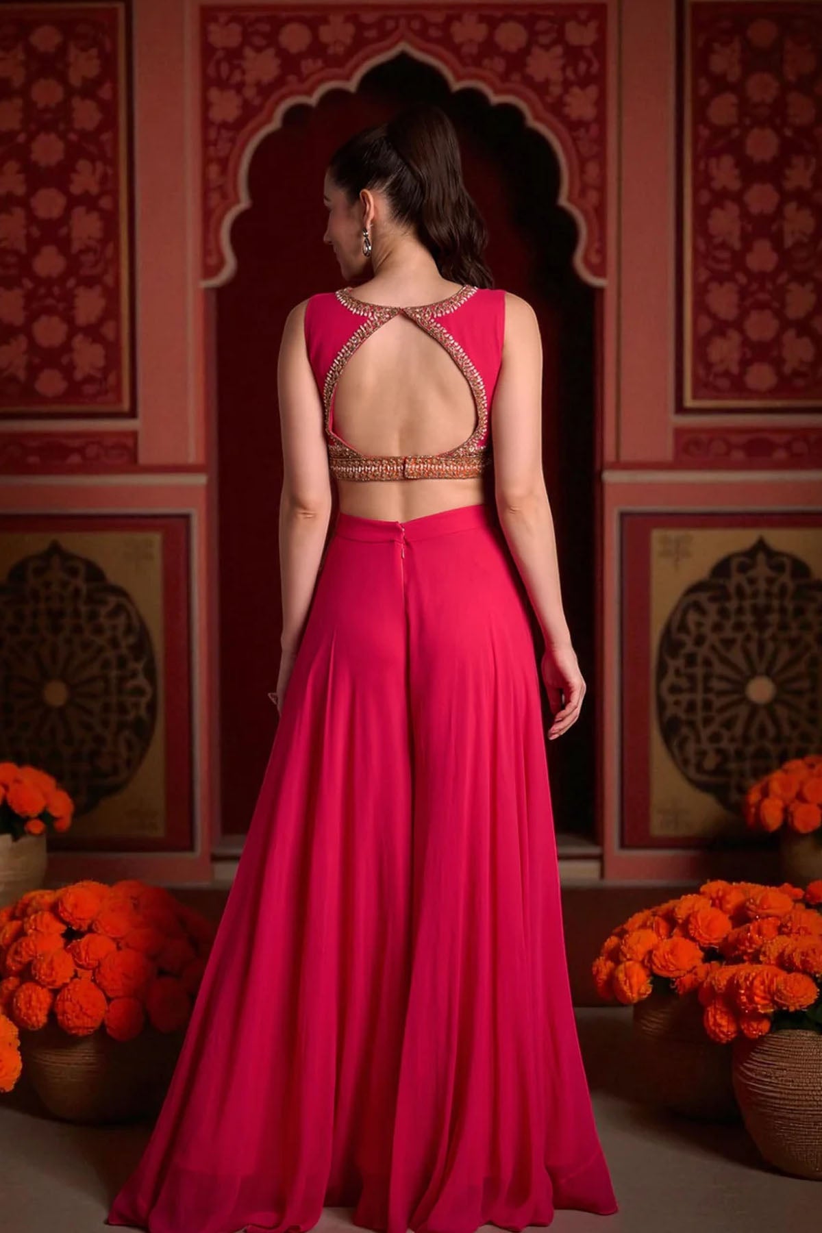 CHANDRIKAA JACKET SET