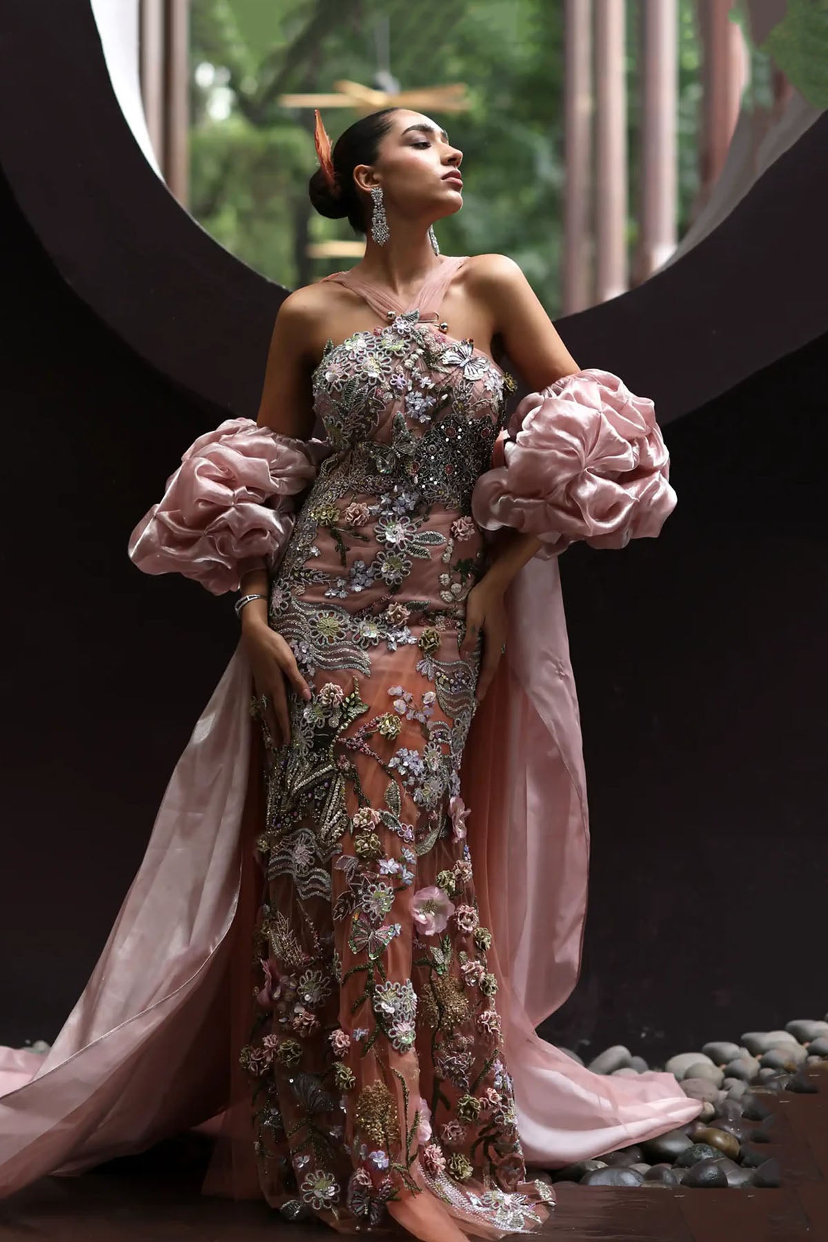 Gardenia Draped Dress