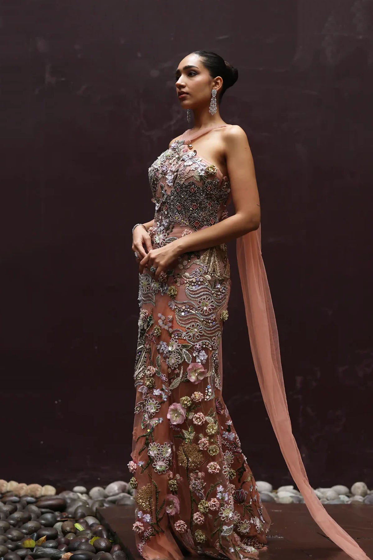 Gardenia Draped Dress