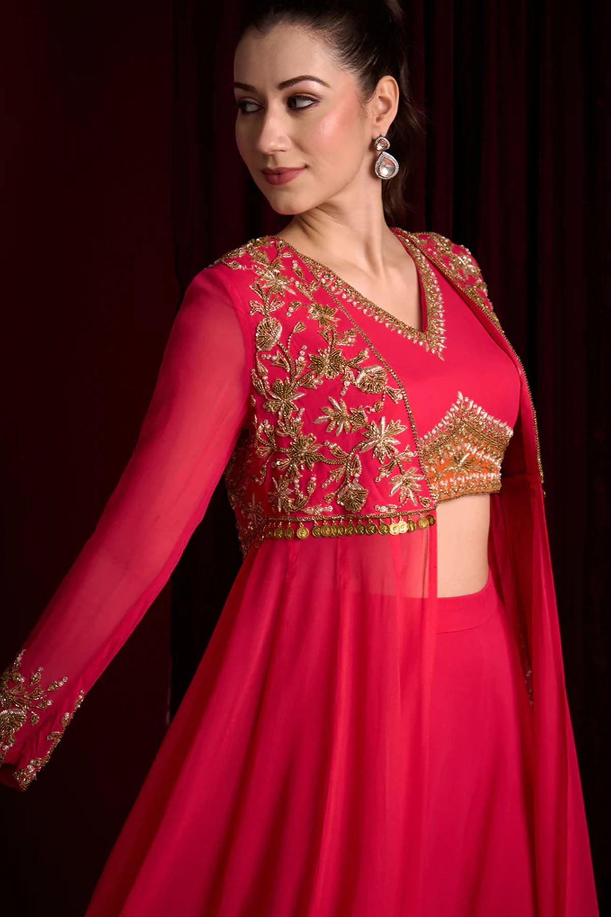 CHANDRIKAA JACKET SET