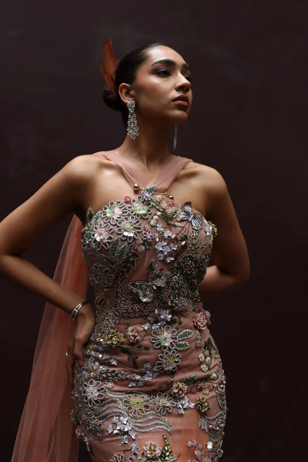 Gardenia Draped Dress