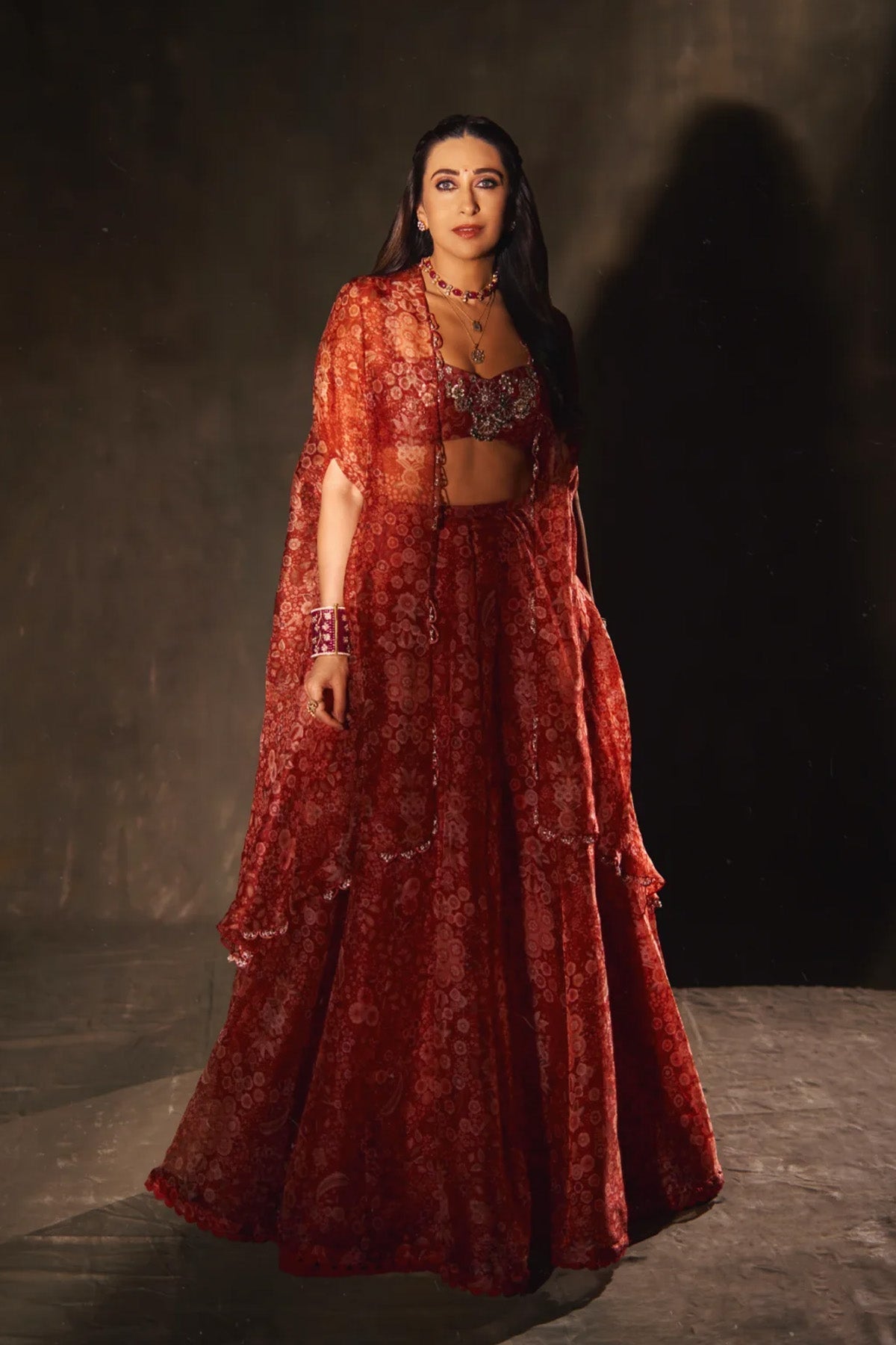 Karisma Kapoor In Ziba Lehenga Set-RTS