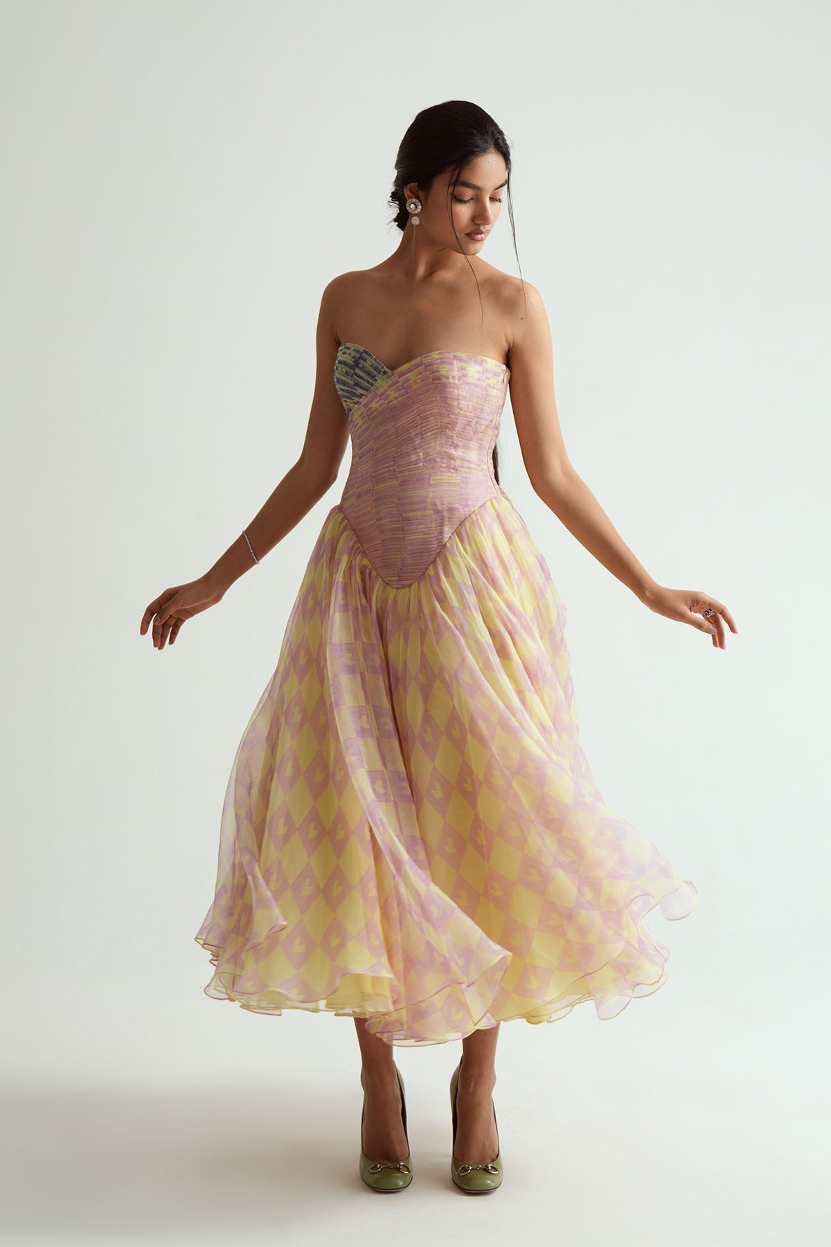 Taffy Midi-Length Dress