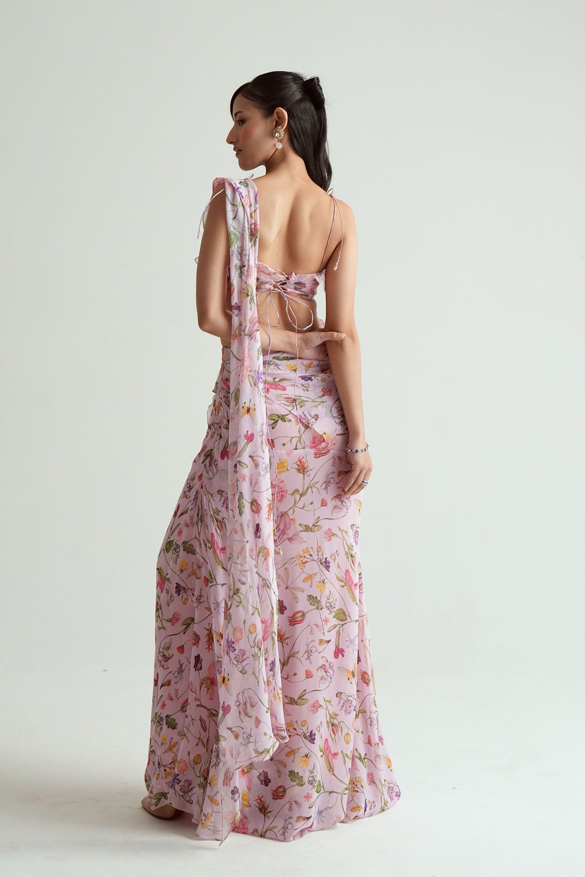 Eva Ruffled Saree