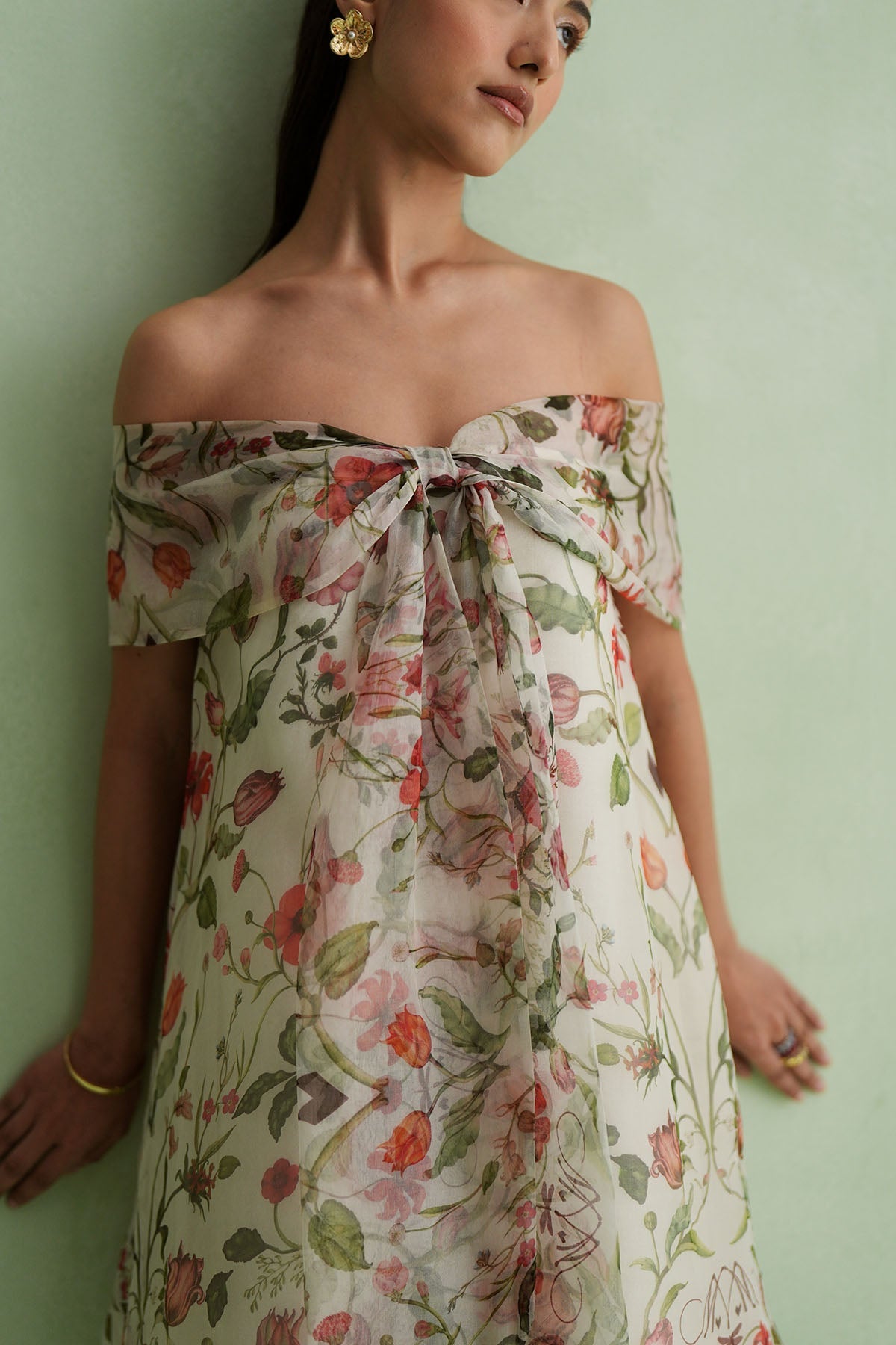 Biscotti Off Shoulder Dress