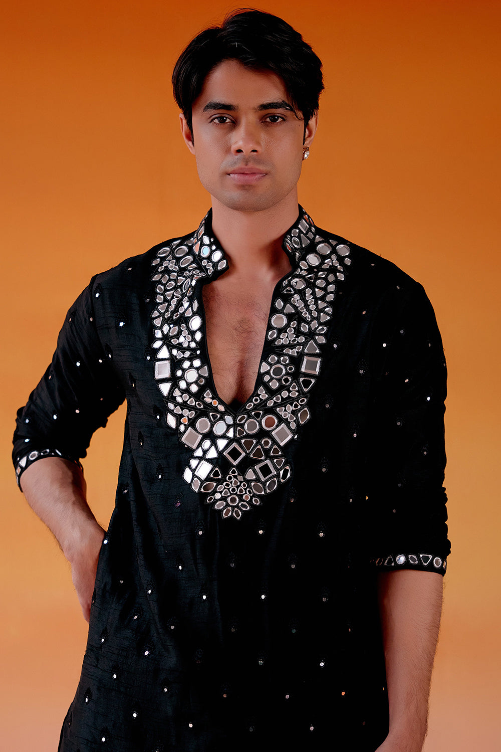 ASTRAL MIRRORWORK KURTA SET