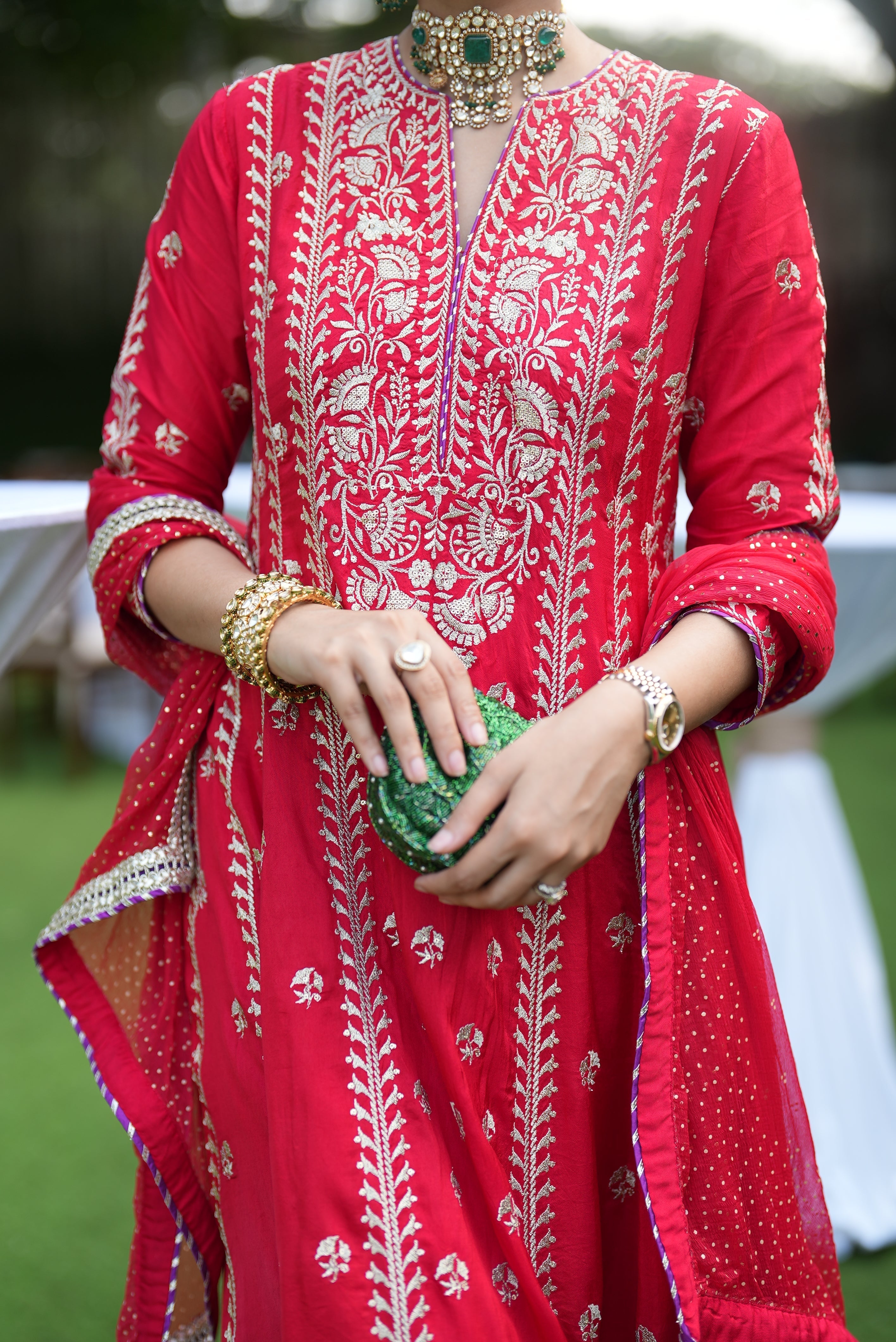 Summiyya Patni in Aarohi Anarkali with Palazzo Set
