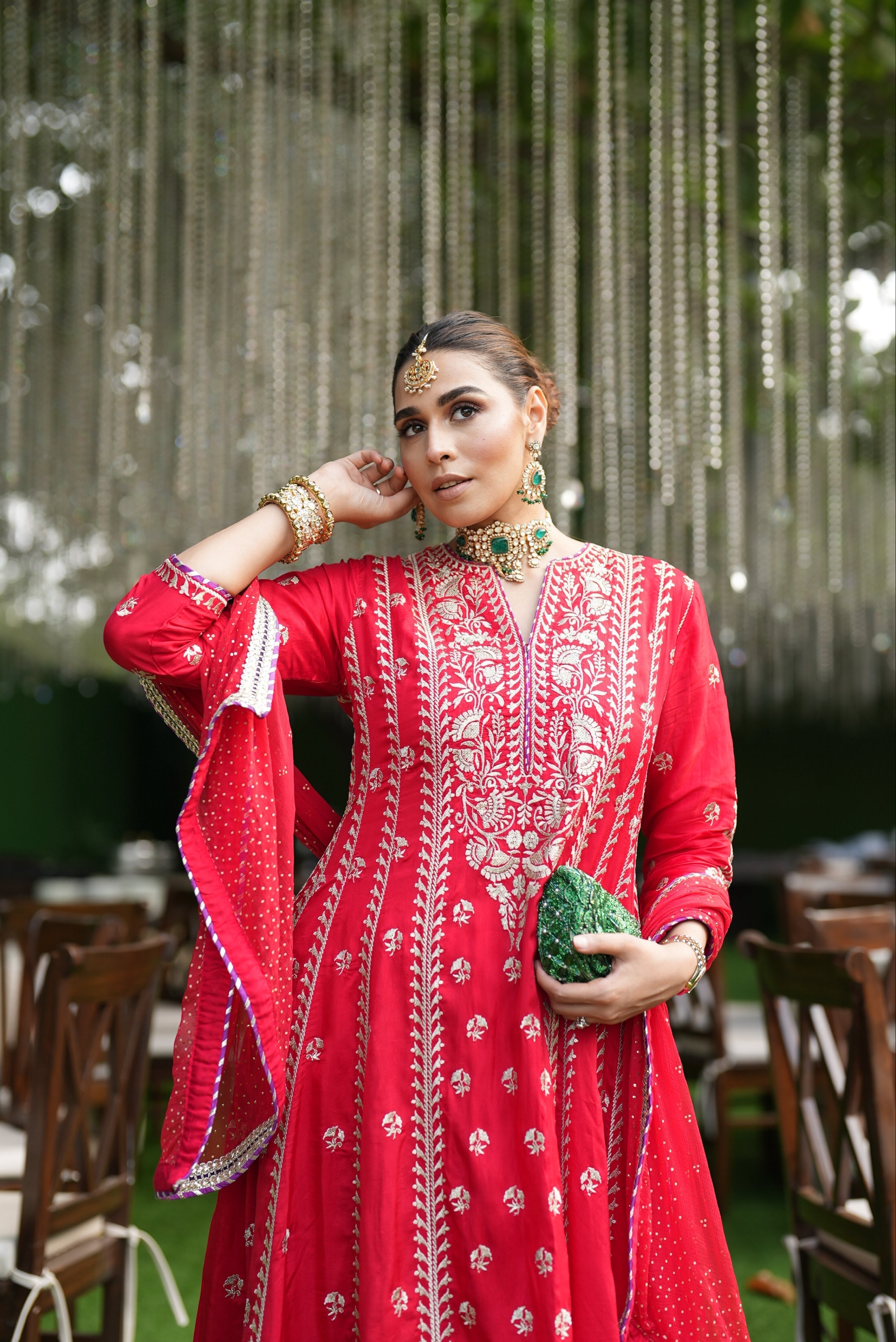 Summiyya Patni in Aarohi Anarkali with Palazzo Set