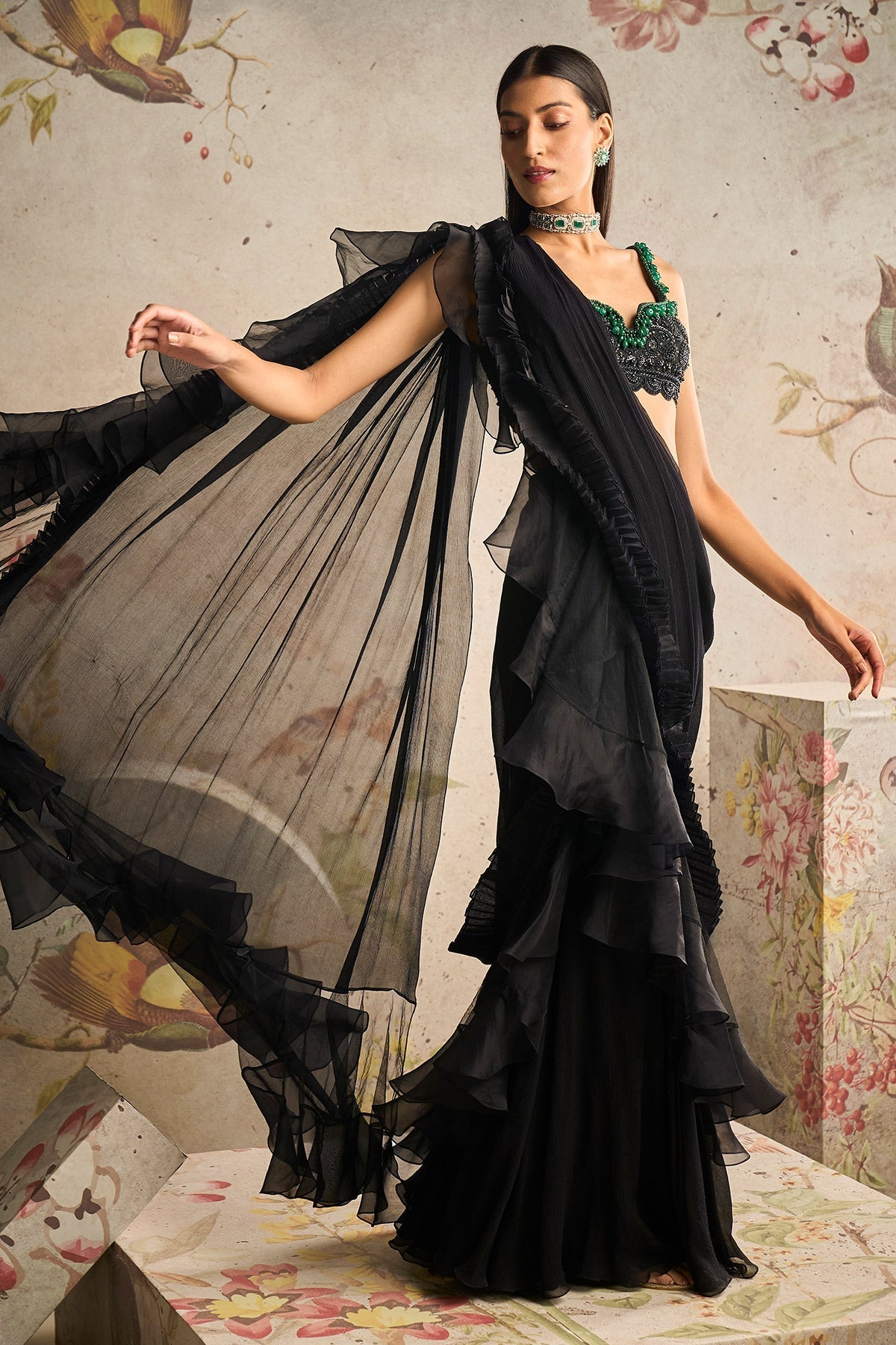 Rhea Khaneja in Allure Saree Set