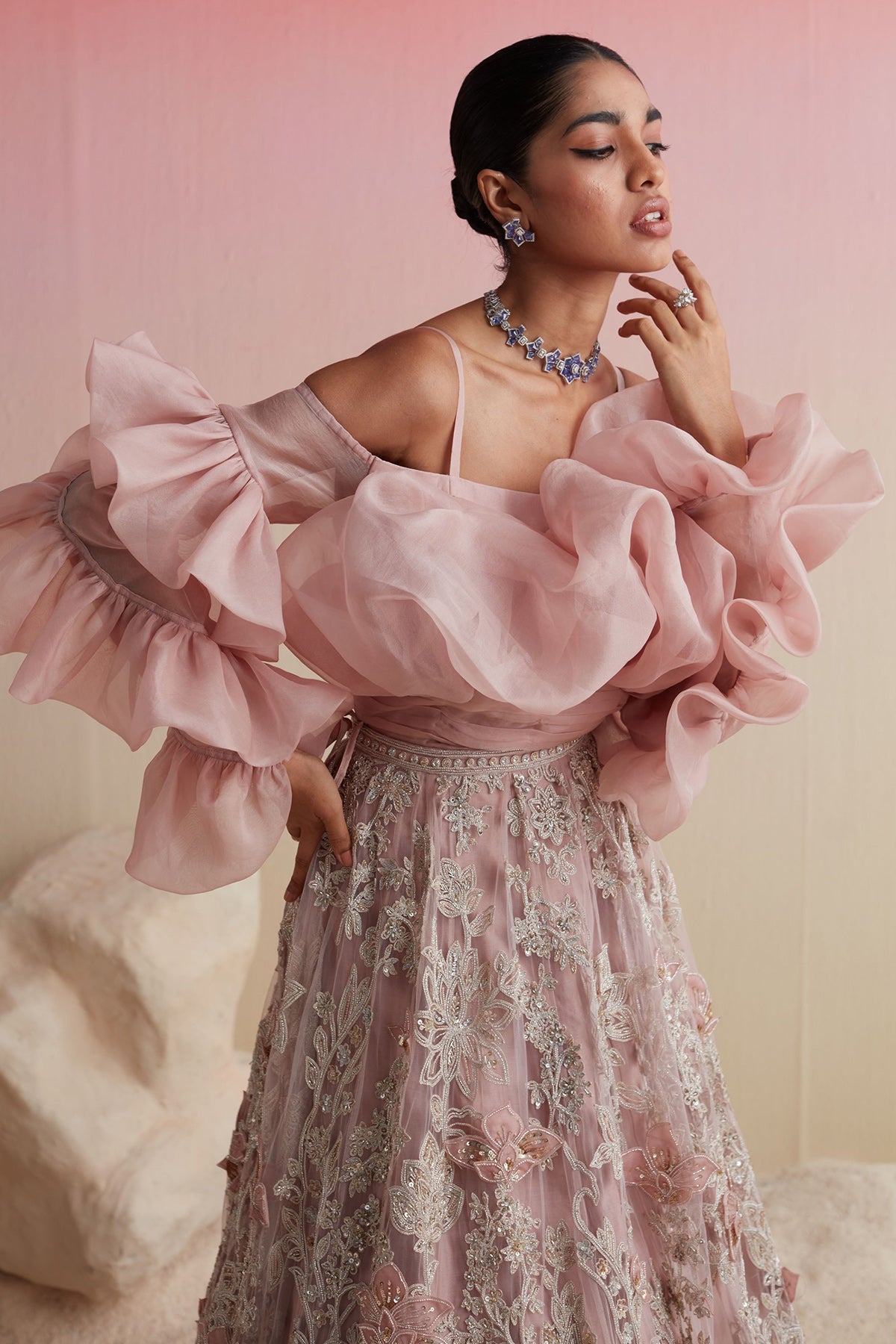 Zarra In Dusky Pink