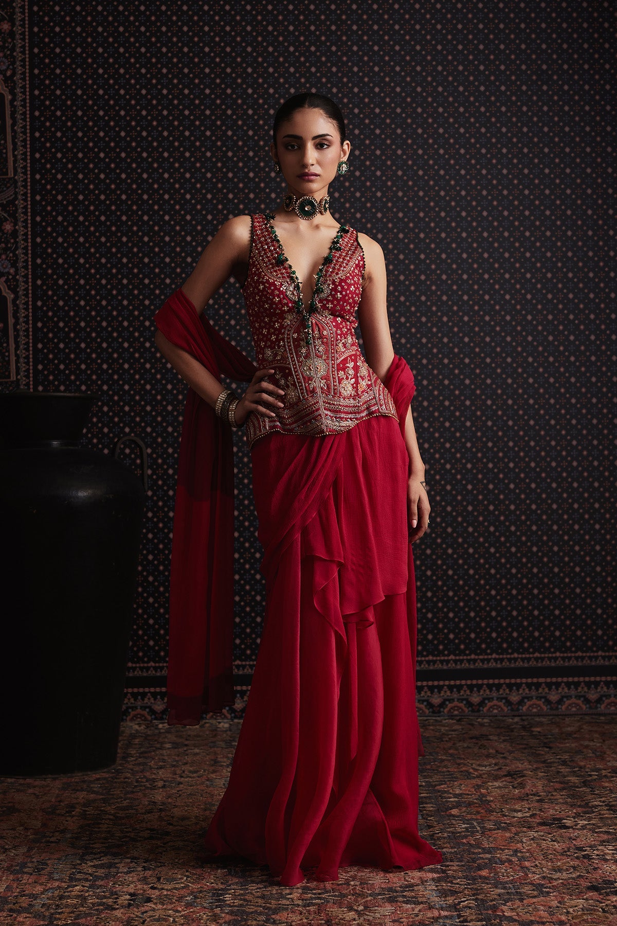Whimsy Saree Set