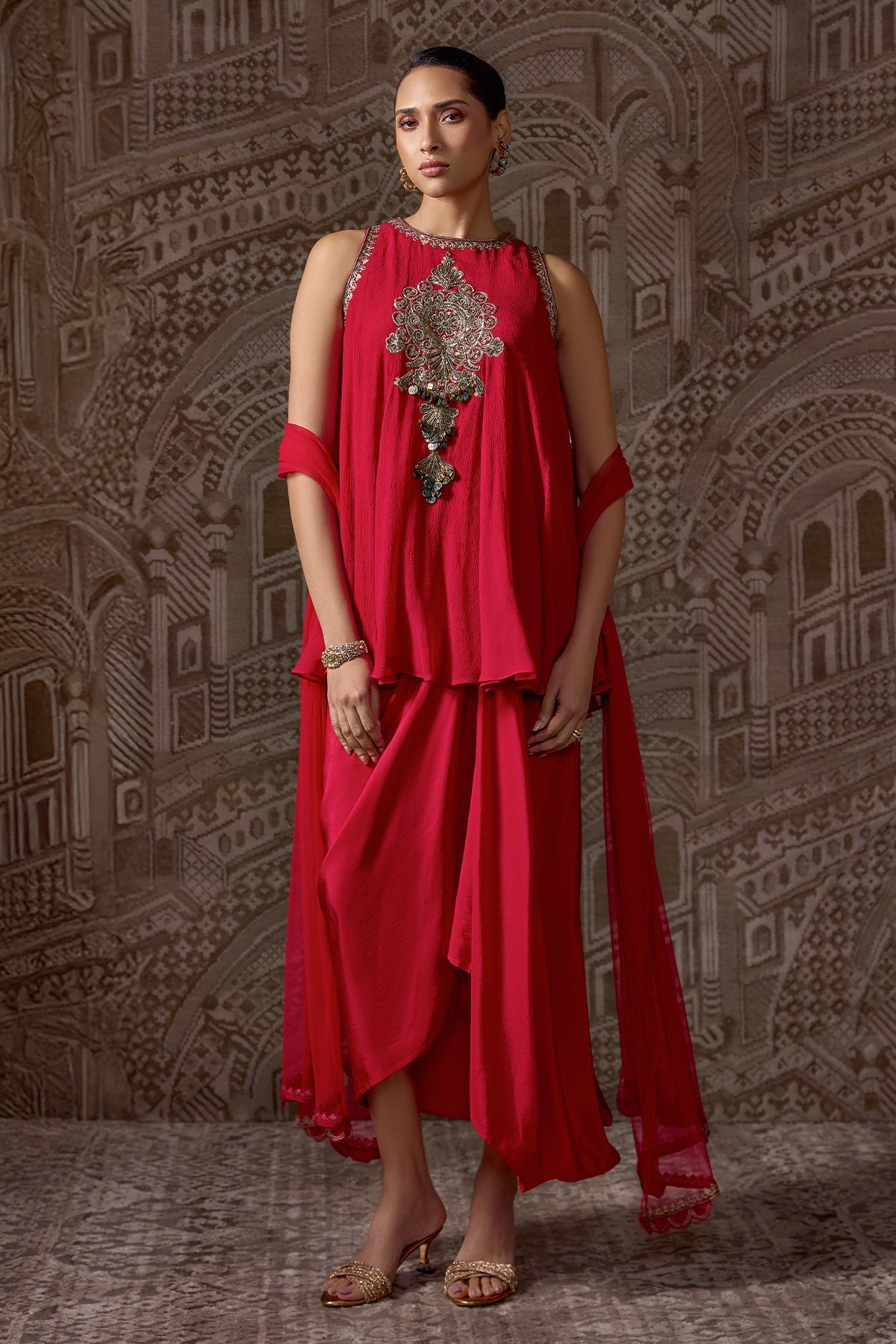 The Crest Skirt Set