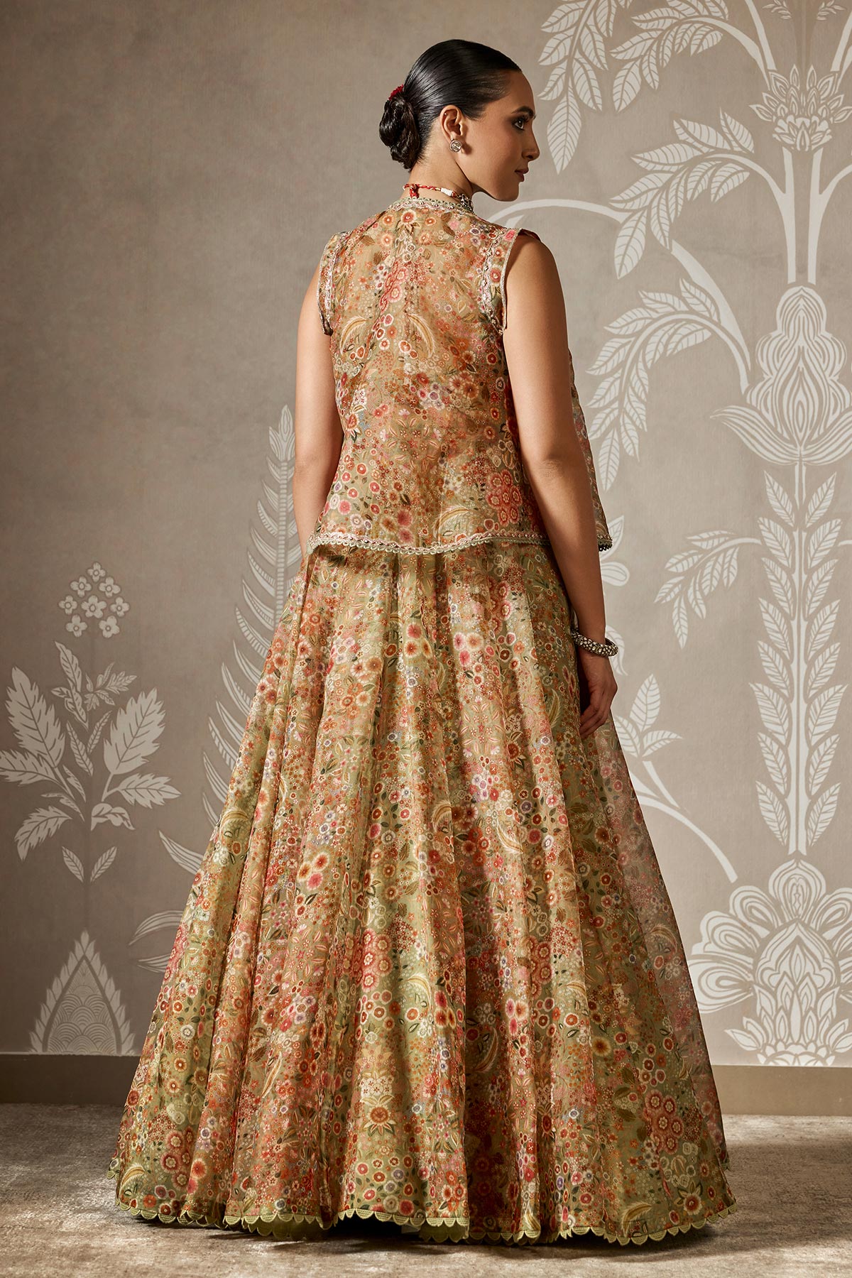 Priyanka Nagar in Zaral Lehenga Set