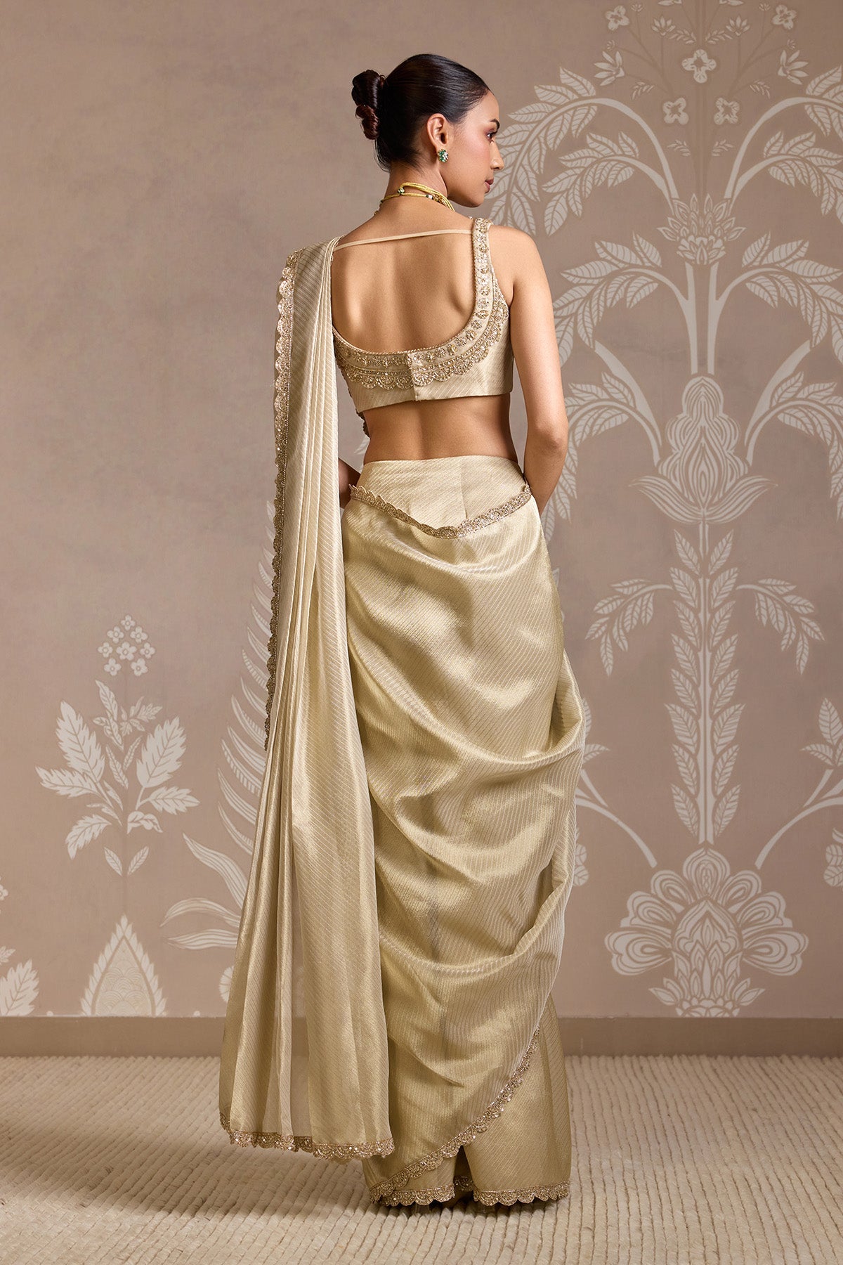 Weave Saree Set