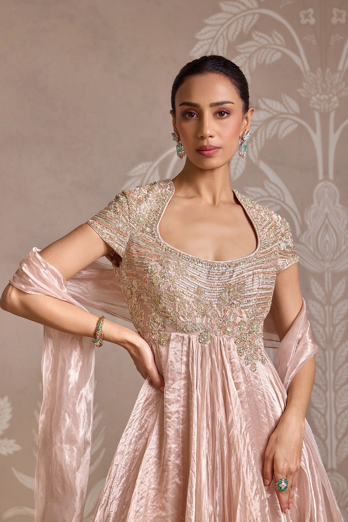 Ornate Anarkali Set