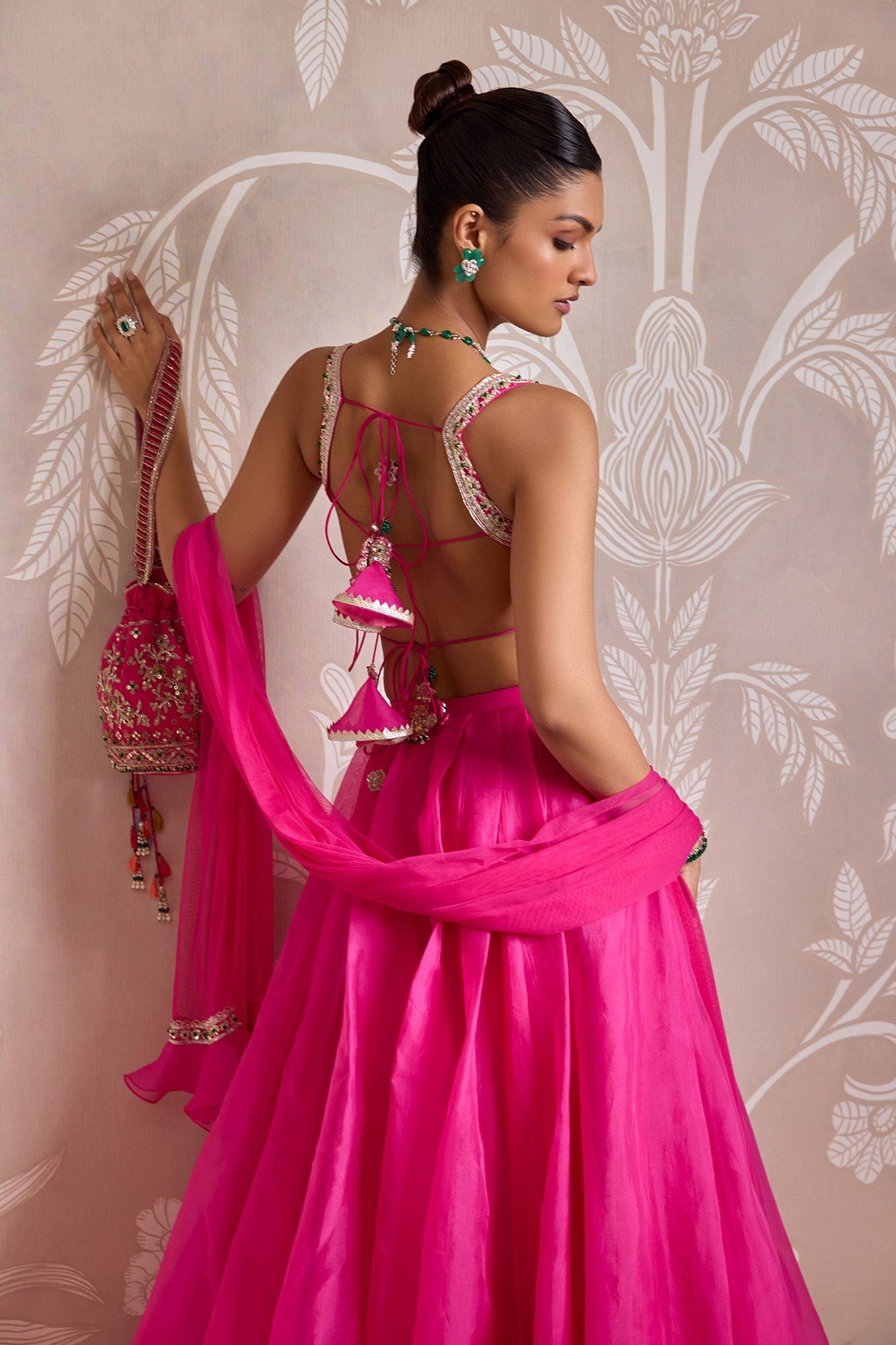 Floret lehenga set