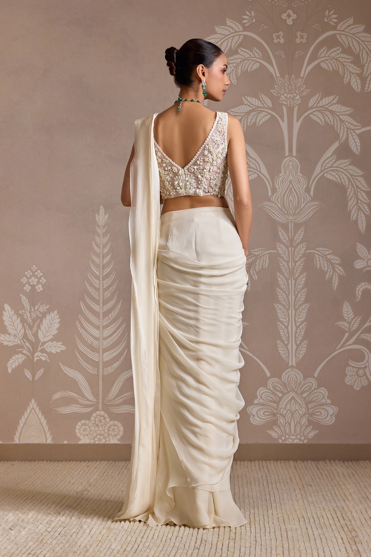 Spindle Saree Set