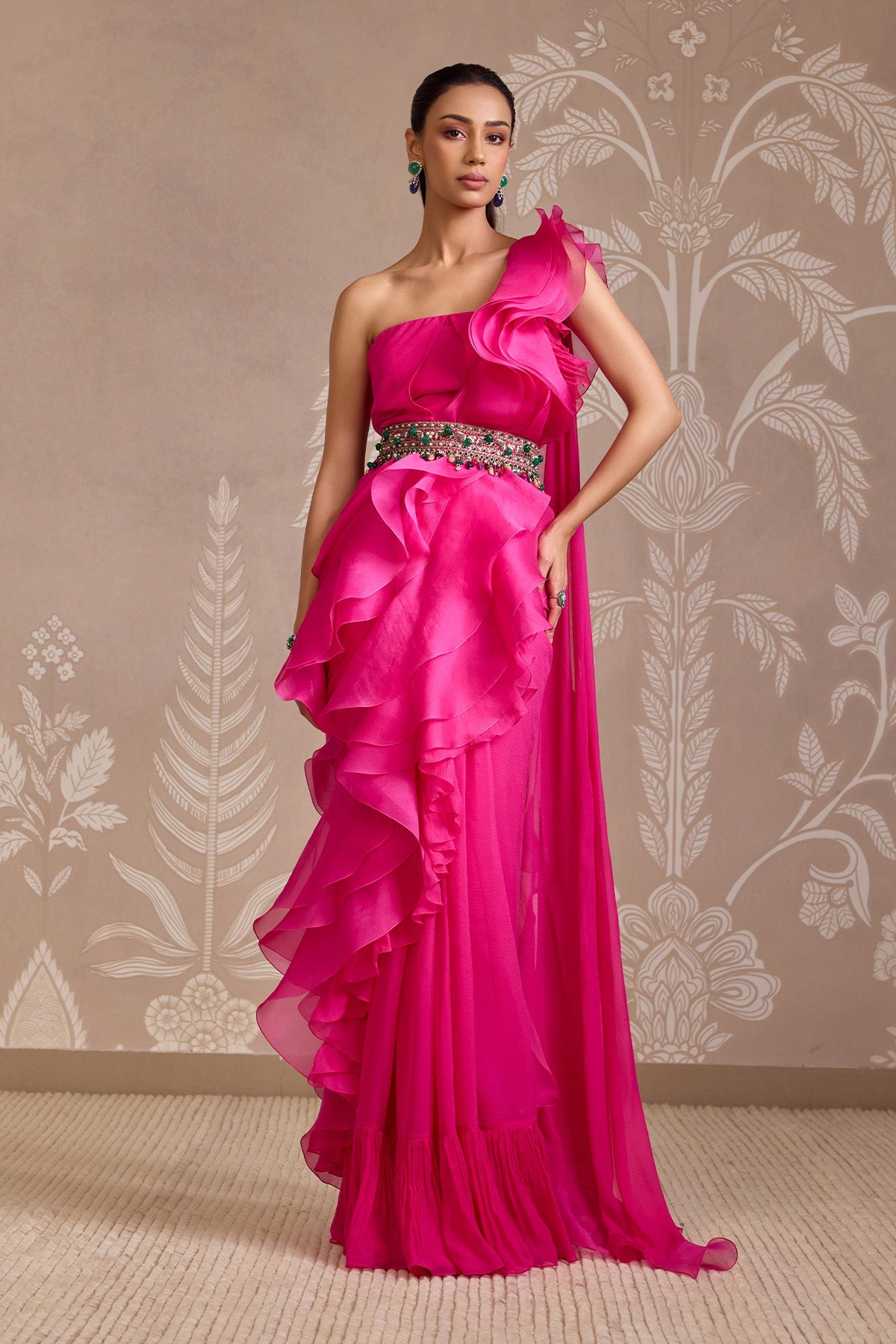 Twist Saree Set-RTS