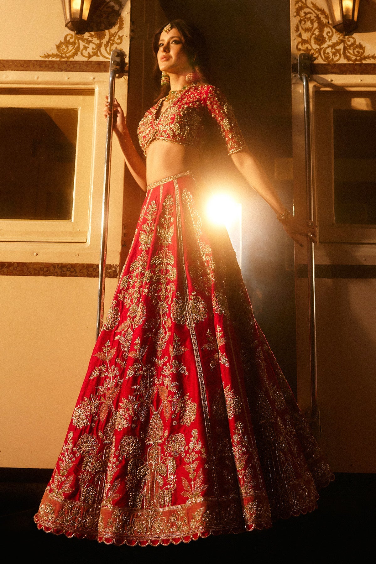 Sanjana Batra in Shanno Lehenga Set