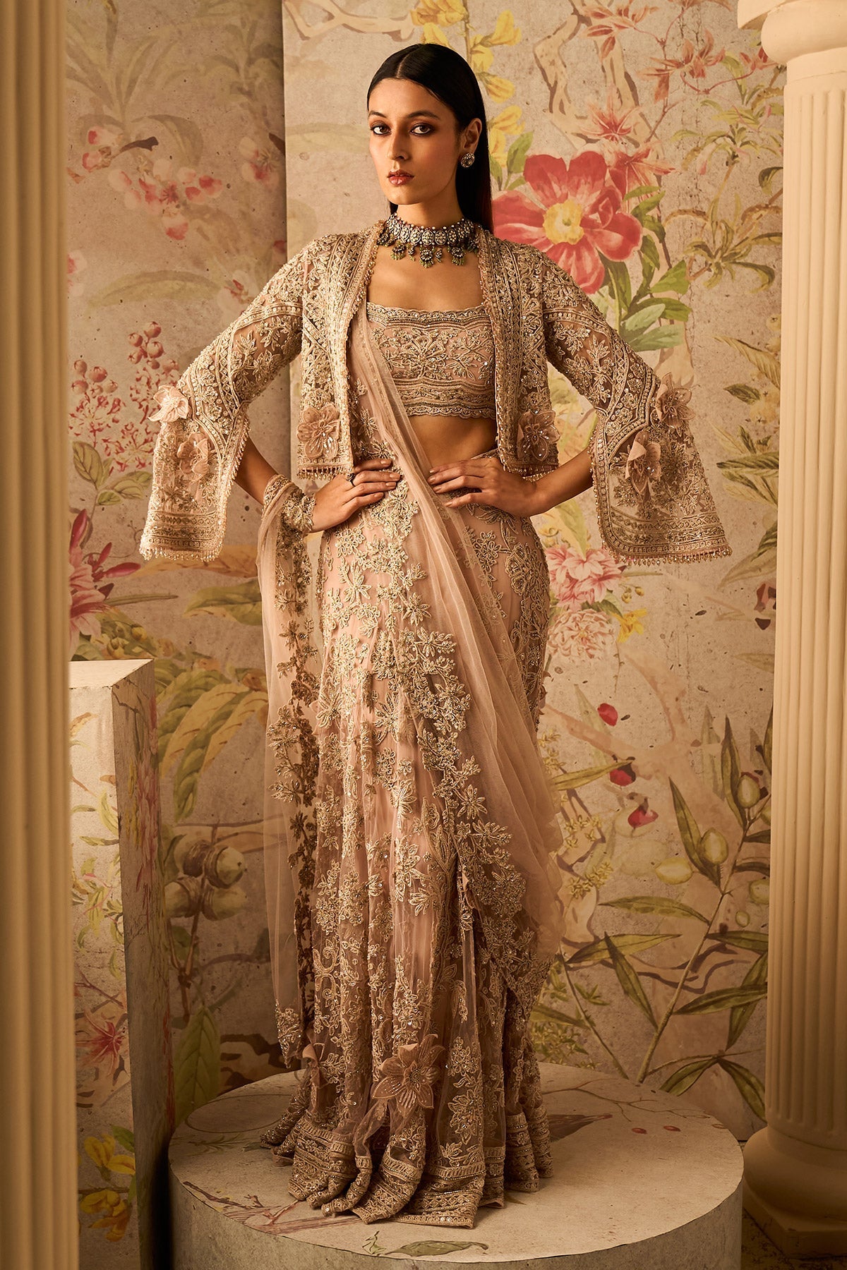 LADY SAREE SKIRT SET