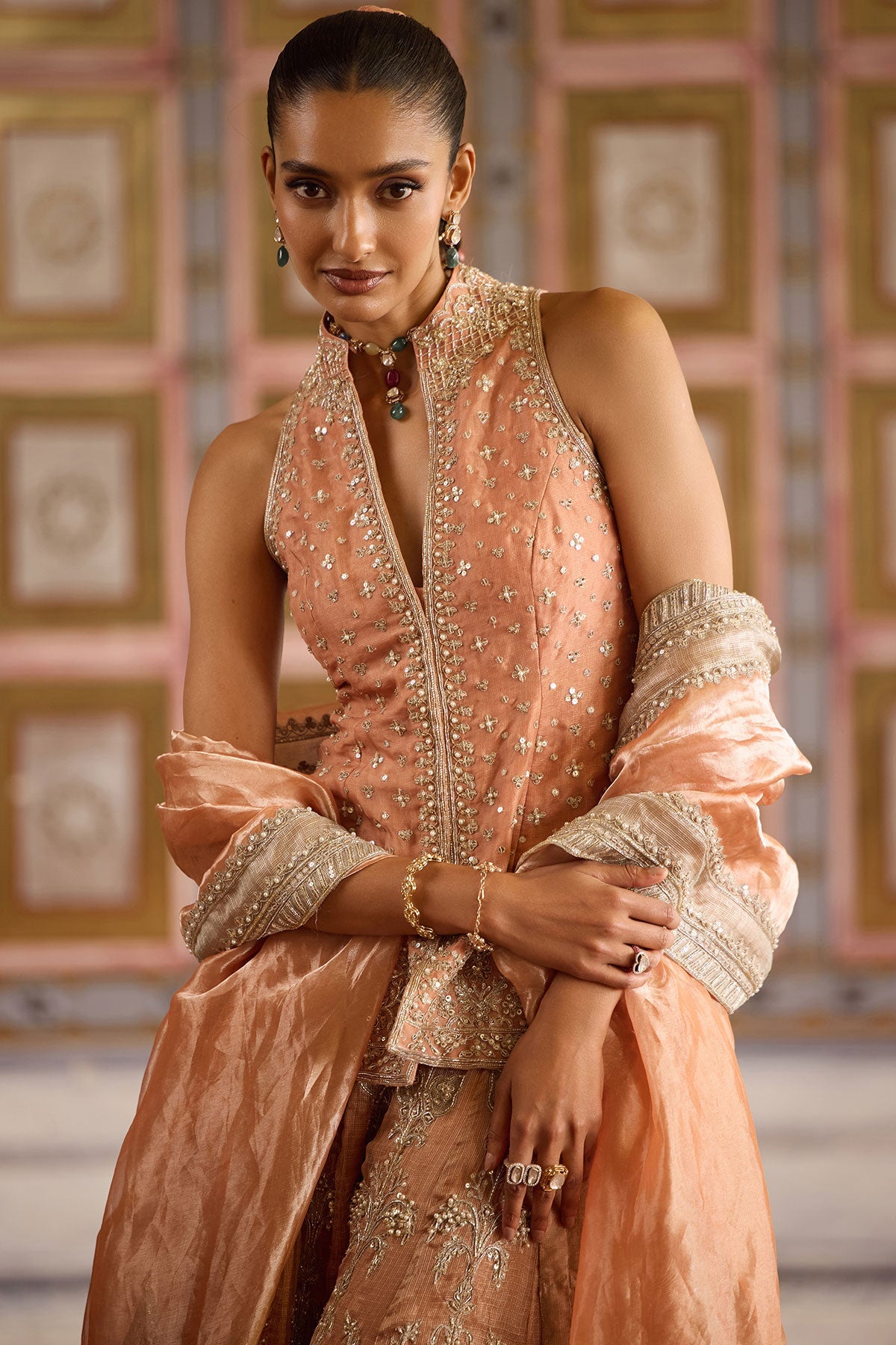 Whisper Sharara set