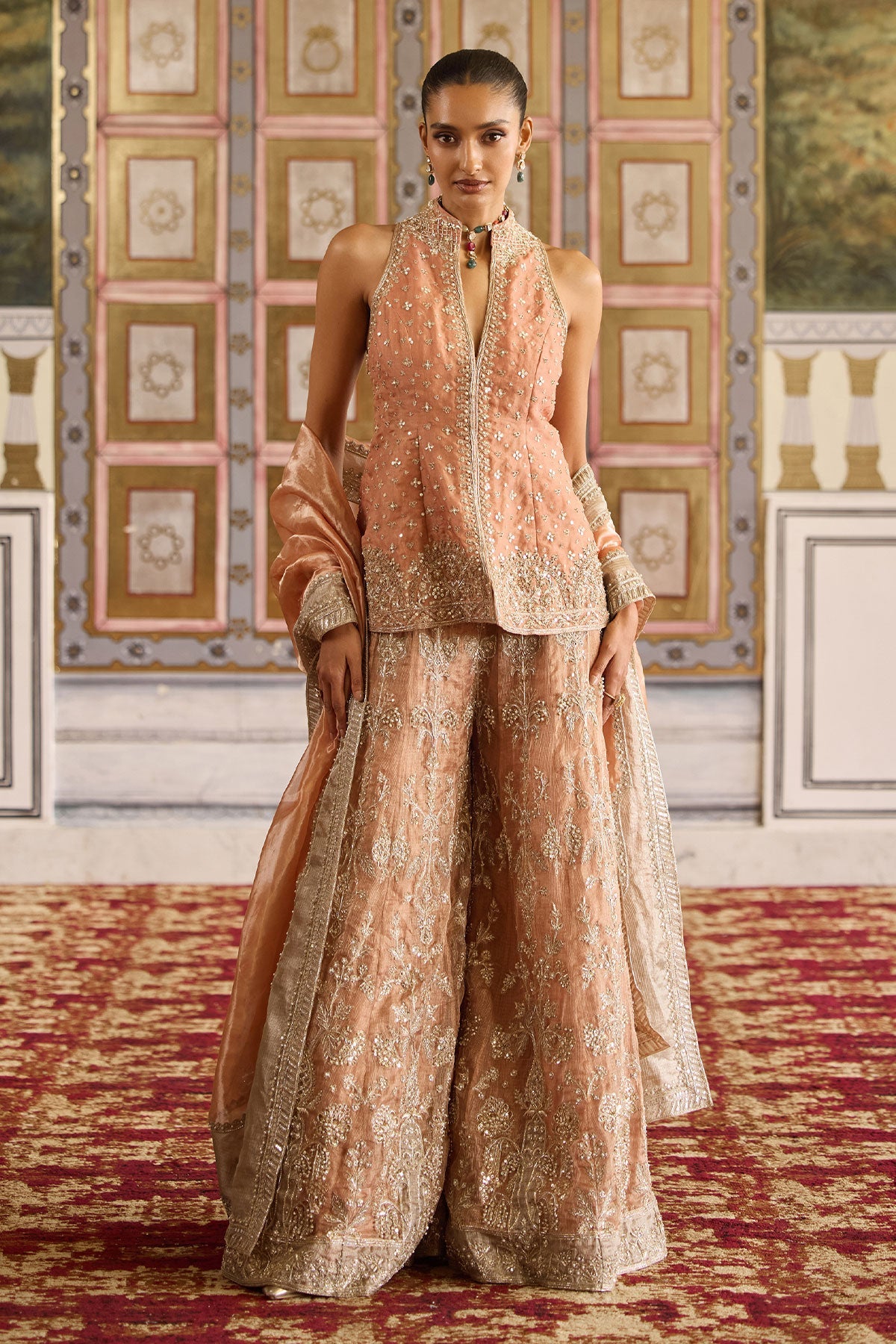 Whisper Sharara set