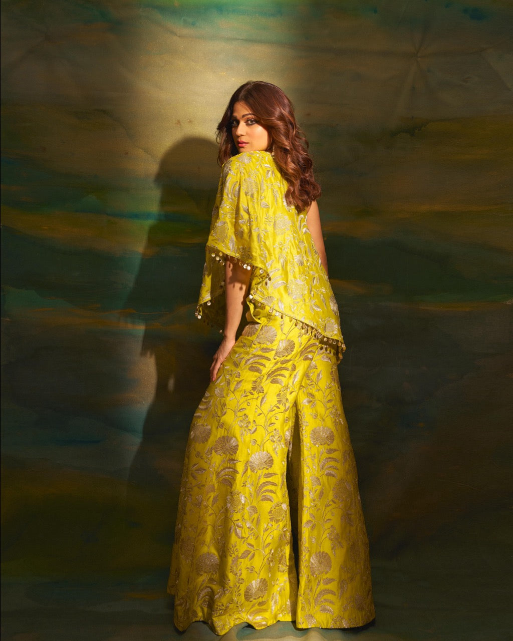 Shamita Shetty in Golconda Arsh Pant Set
