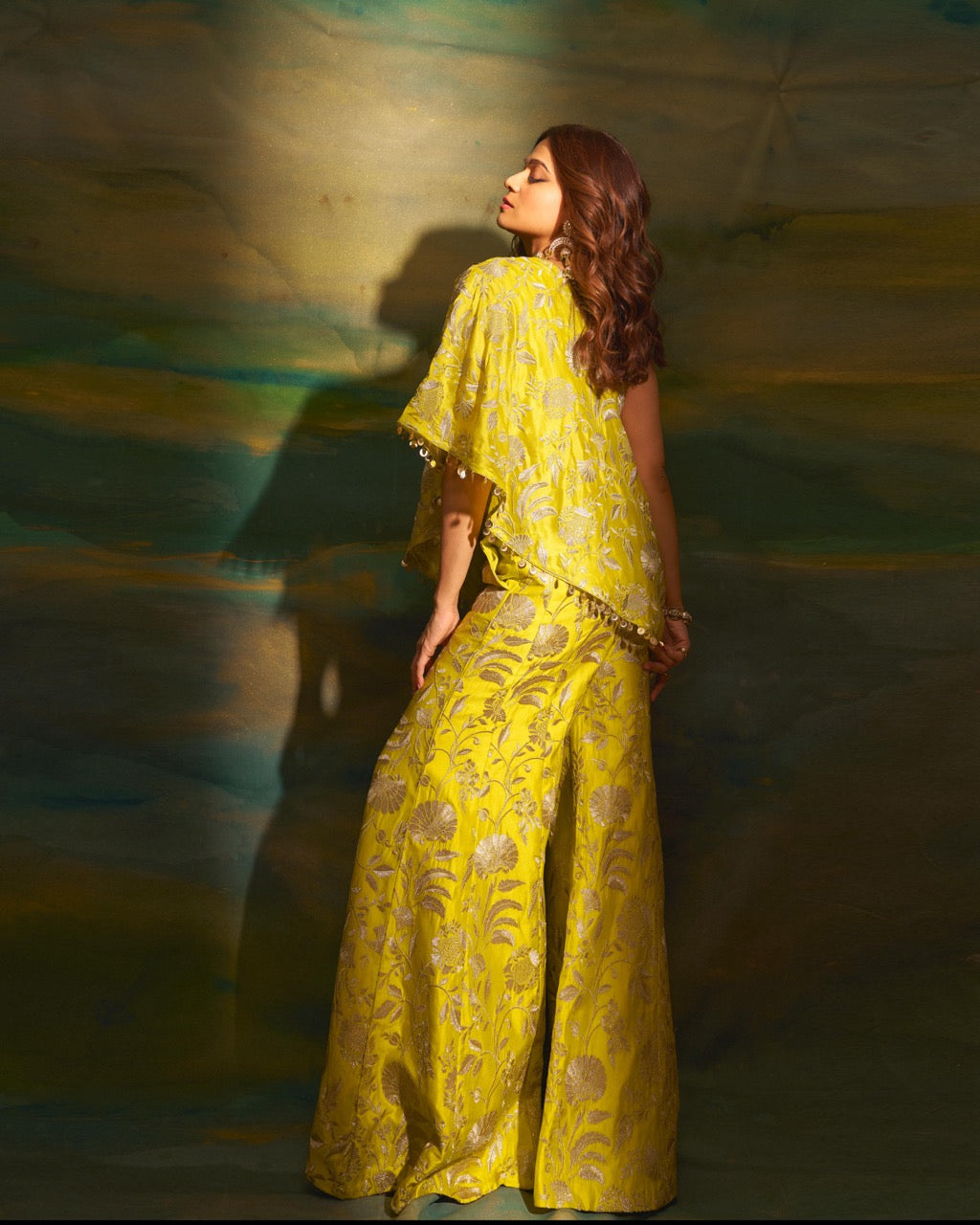 Shamita Shetty in Golconda Arsh Pant Set