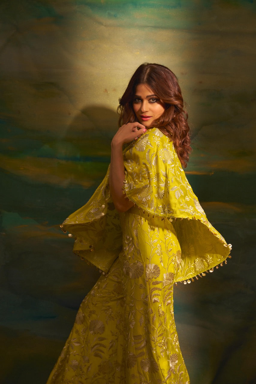 Shamita Shetty in Golconda Arsh Pant Set