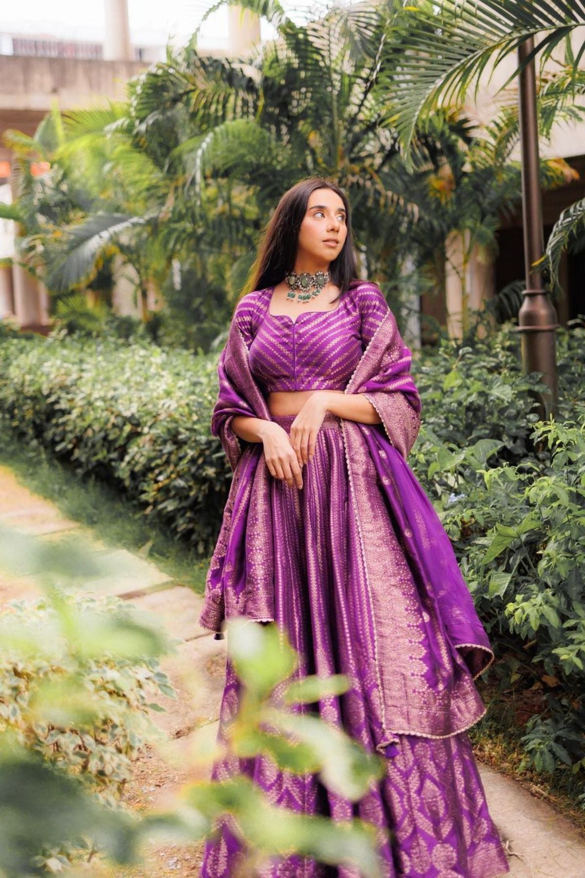 Anupreet Sidhu in Our The Benazir Lehenga