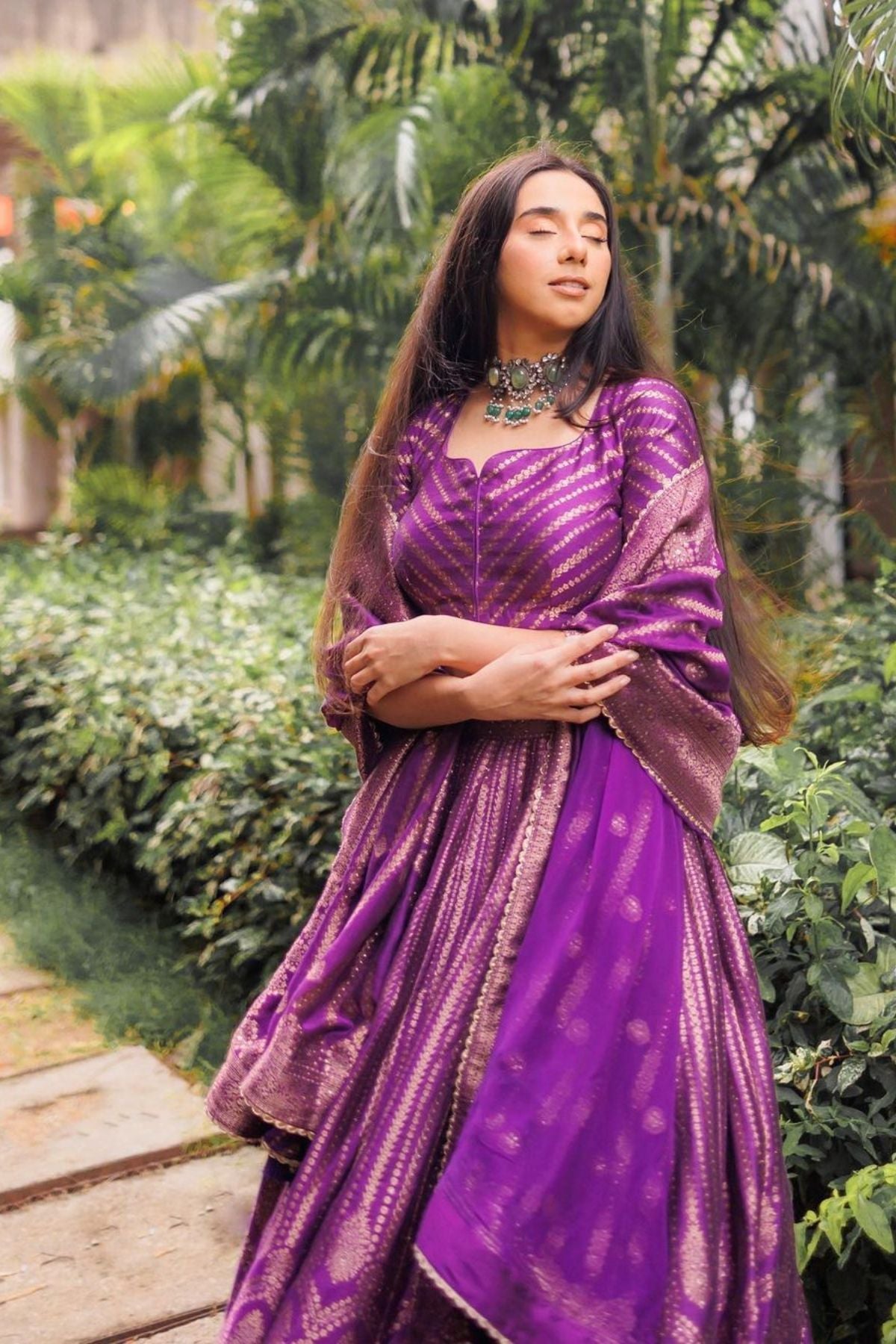 Anupreet Sidhu in Our The Benazir Lehenga