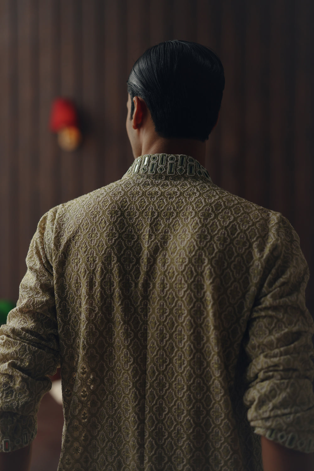 Mirrorwork Chikankari Kurta Set