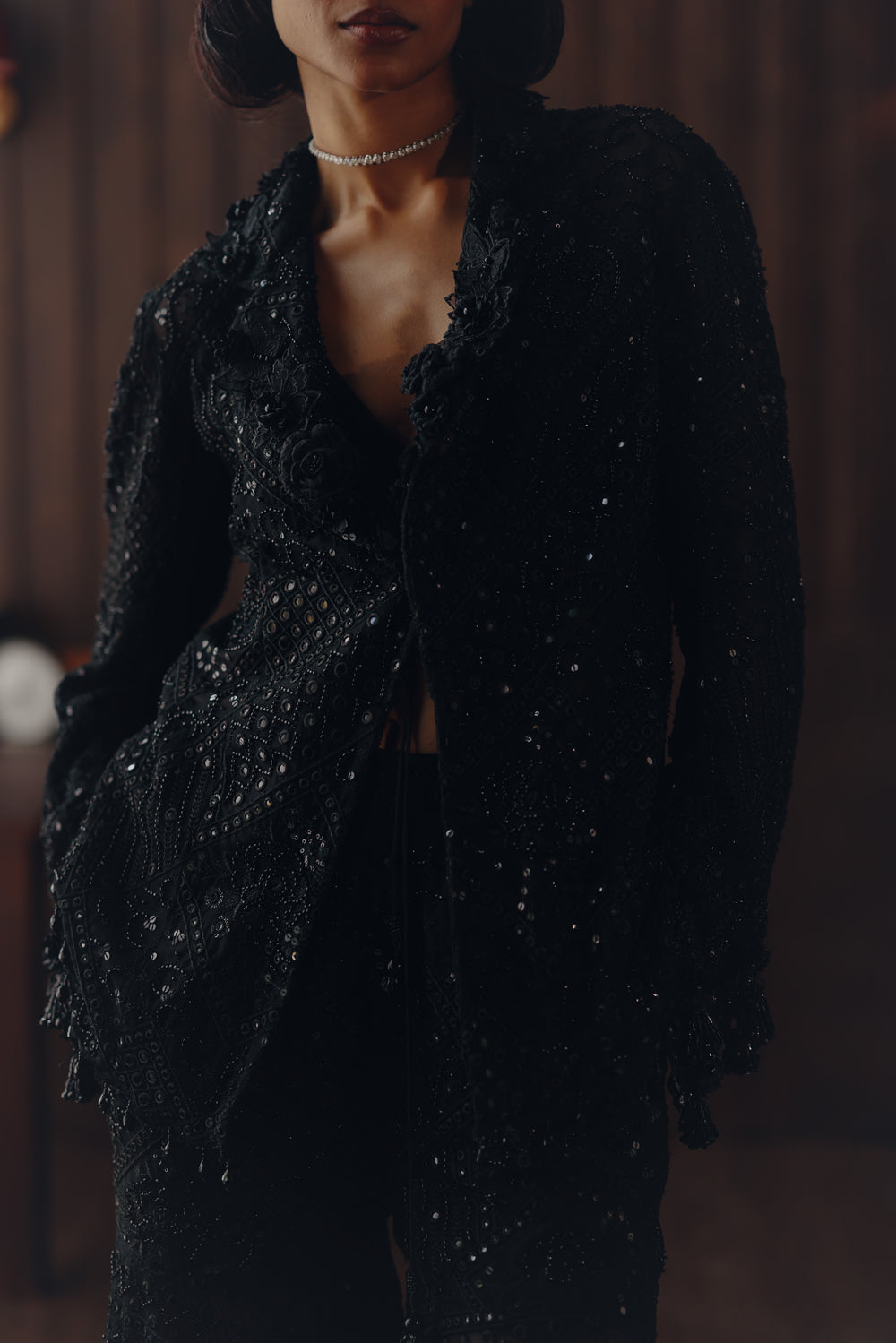 3D Black Blazer