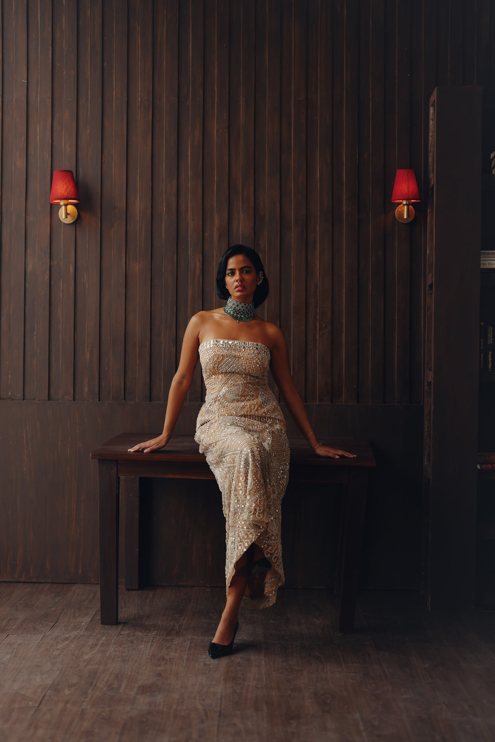 Box Pleat Skirt