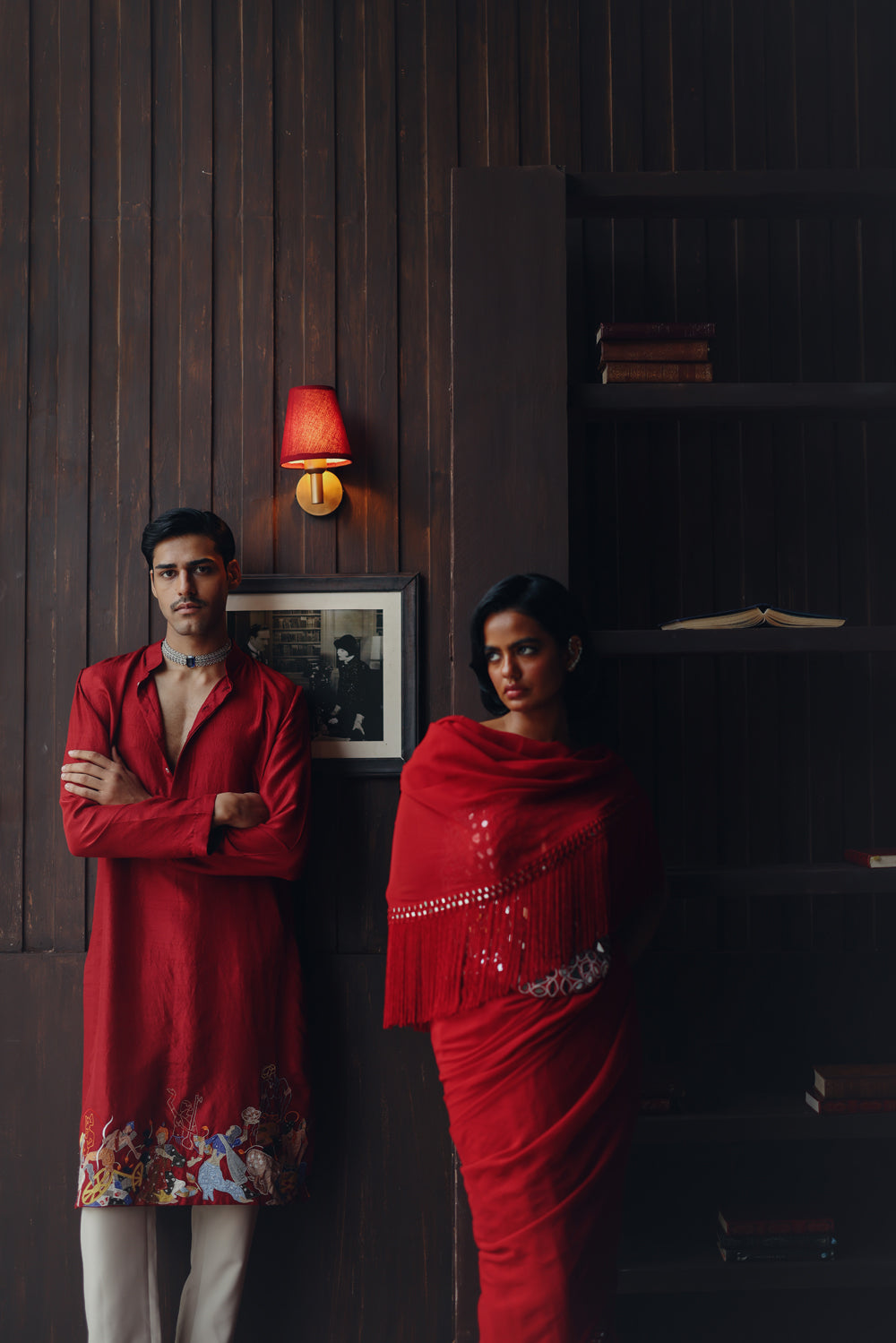 Art Deco Kurta Set