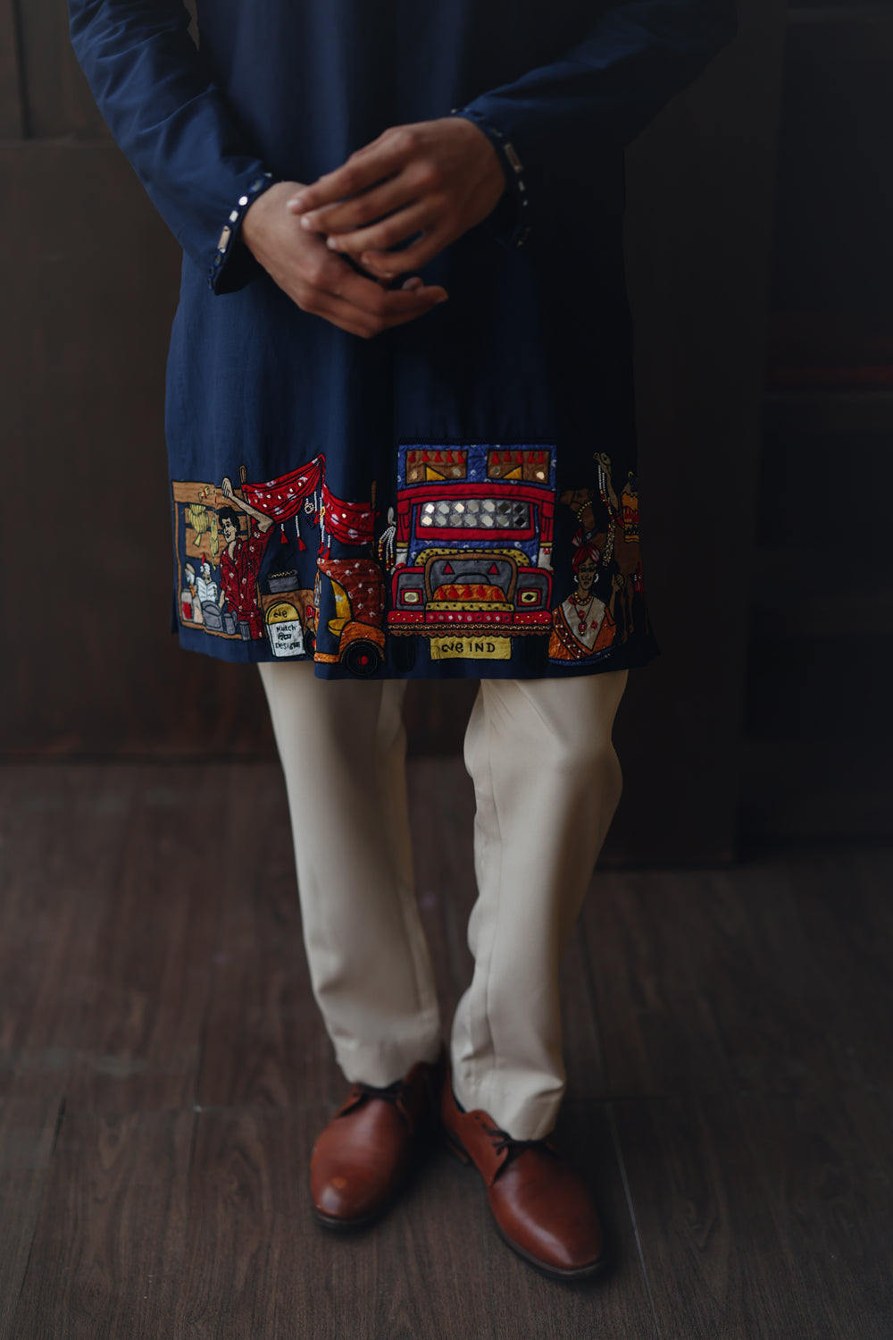 Art Deco Kurta Set
